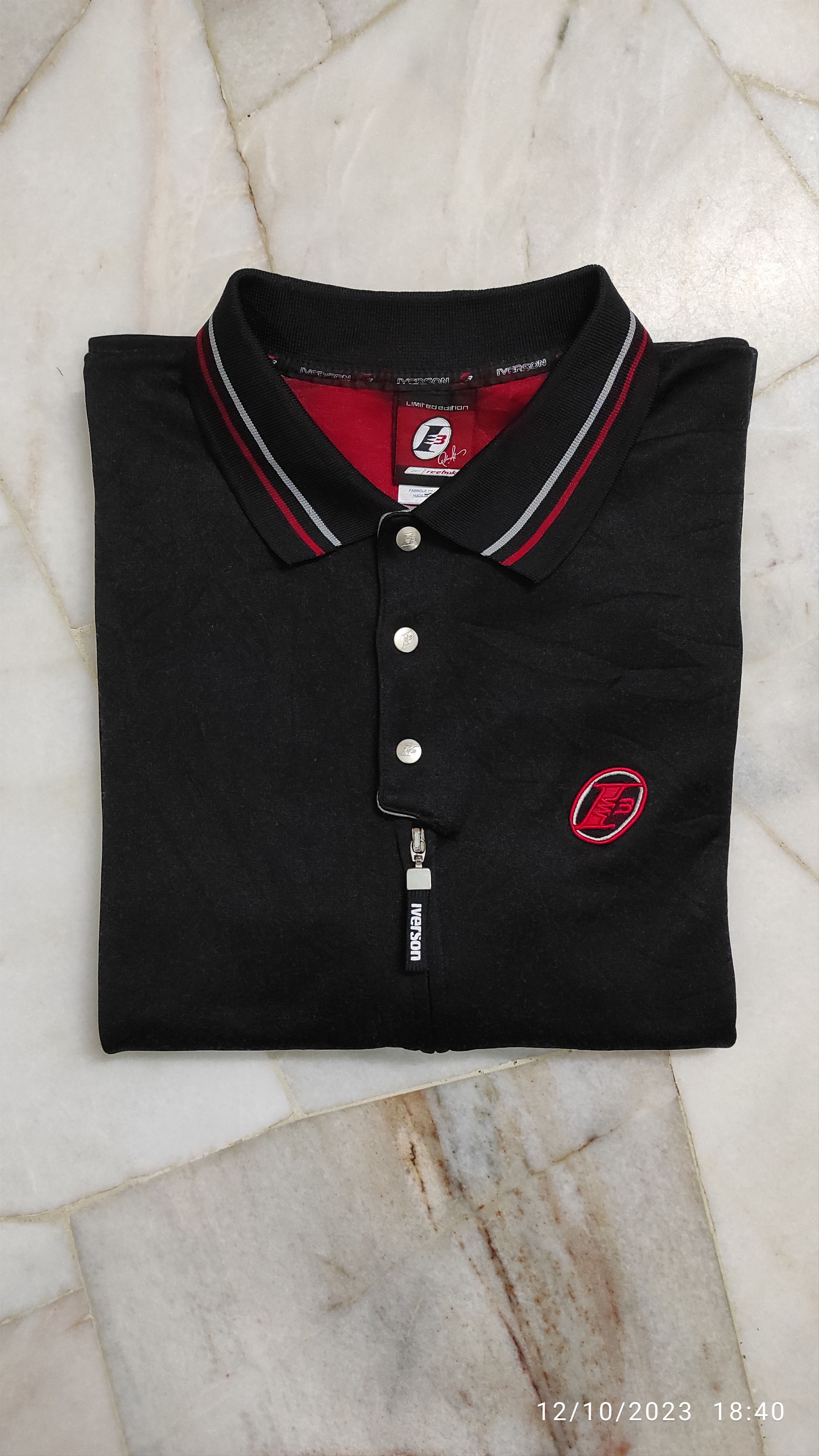 Reebok Vintage REEBOK X IVERSON limited edition hip-hop shir jacket Size US M / EU 48-50 / 2 - 12 Thumbnail