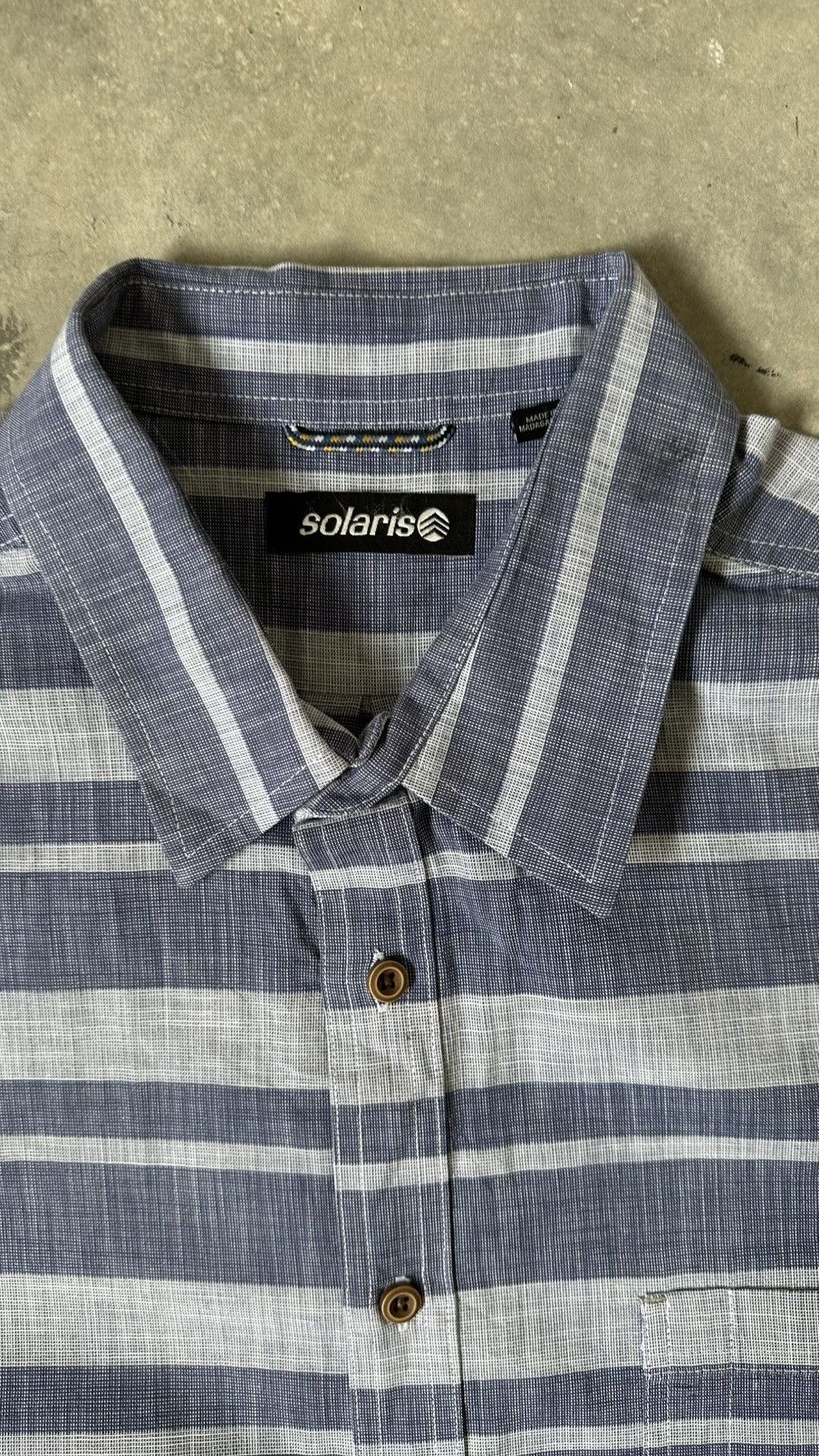 Other SOLARIS MENS CASUAL SHORT SLEEVE SHIRT Size US XXL / EU 58 / 5 - 5 Thumbnail