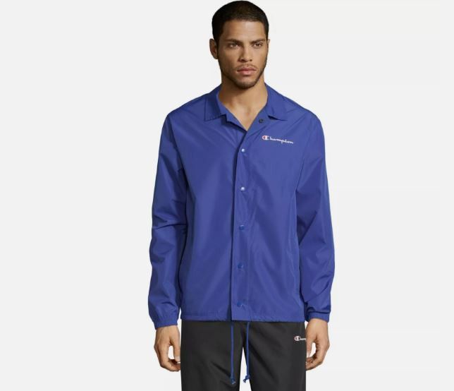 Champion Champion Classic Coach Jacket Waterproof Lightweight Size US XL / EU 56 / 4 - 4 Thumbnail