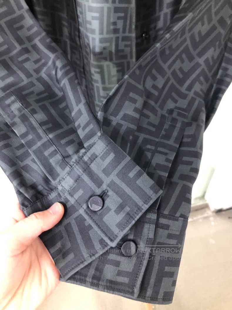 Fendi Fendi All-over printed dress Size XS / US 0-2 / IT 36-38 - 7 Thumbnail