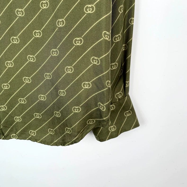 Gucci Gucci 100th Anniversary Limited Green Logo Double G Full Pr Size US XS / EU 42 / 0 - 4 Thumbnail