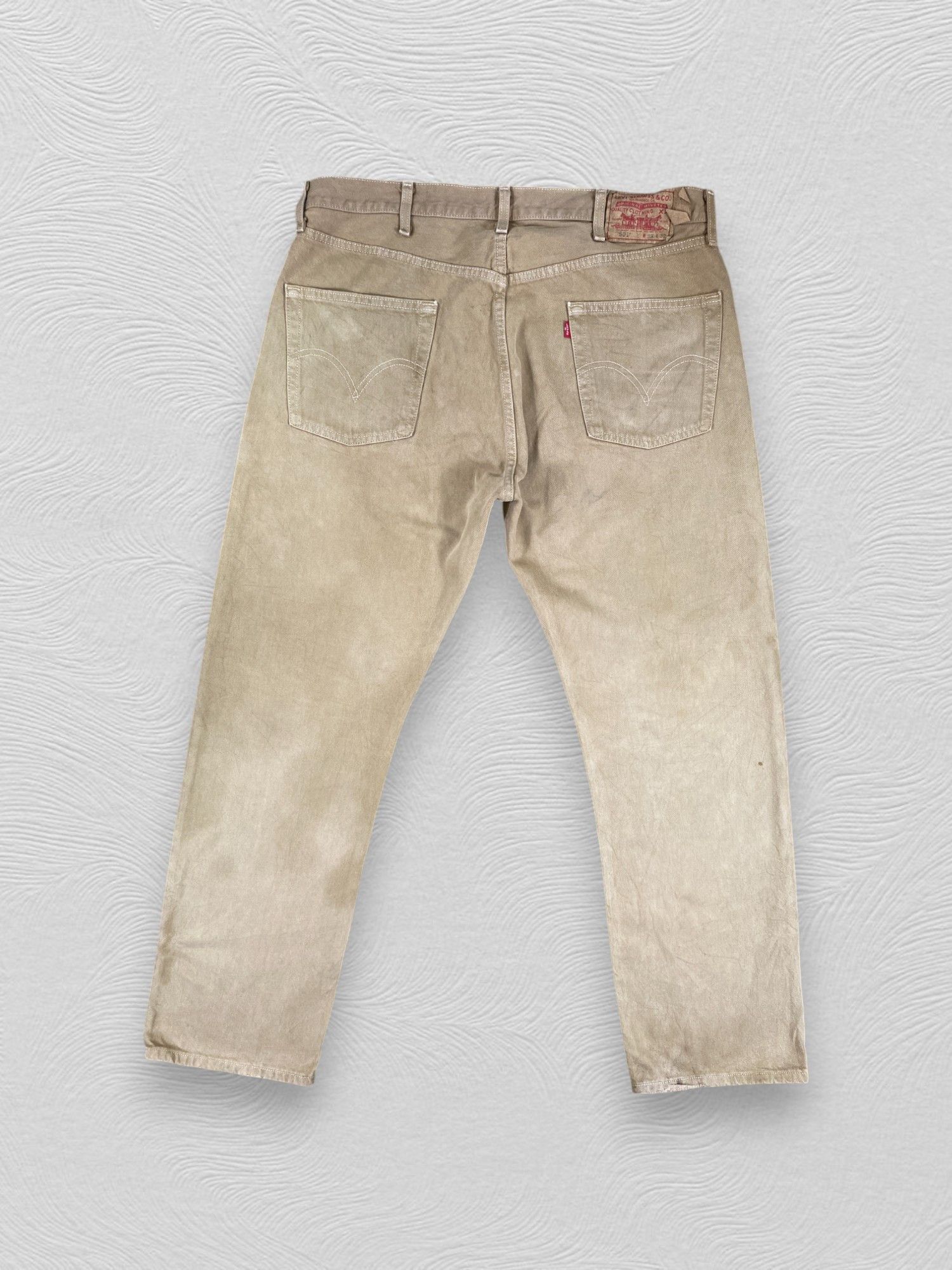 Levi's Brown Vintage Levi's 501 Jeans 38x33 Denim -JN2263 Size US 38 / EU 54 - 2 Thumbnail