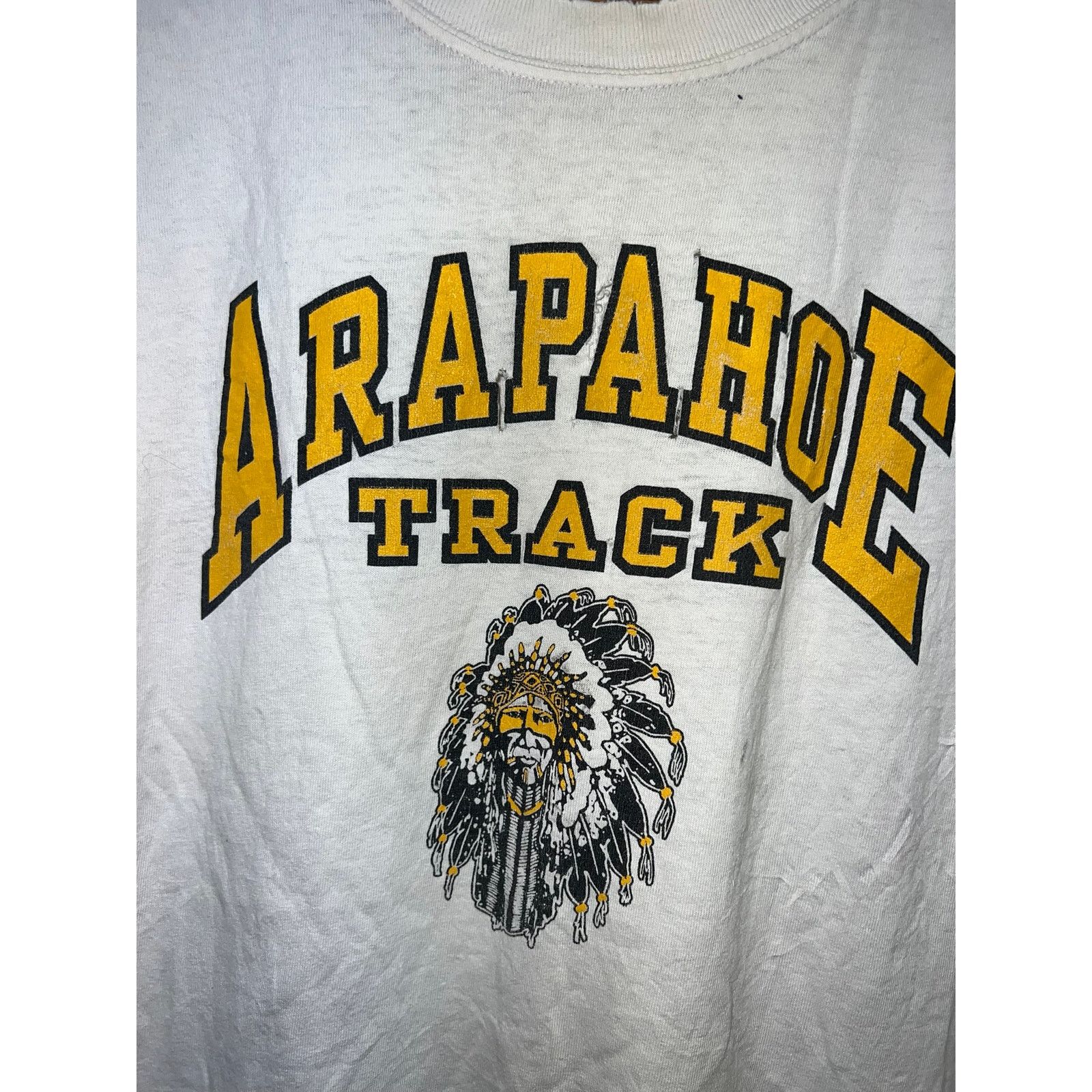 Vintage Vintage Native American Long Sleeve Shirt Arapahoe Worn Tee Size US L / EU 52-54 / 3 - 2 Thumbnail