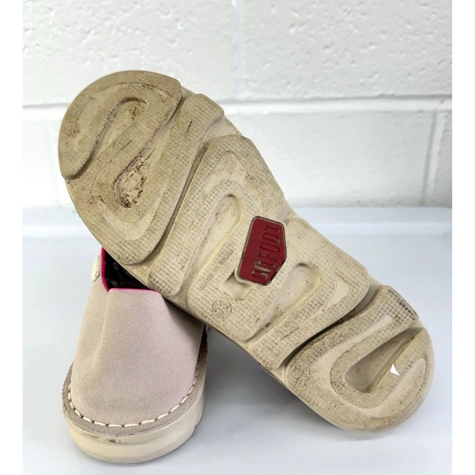 Asket OnFoot Sneaker Pink Suede Spain Sz 38 US 7.5 30200 Basket Fluor Size US 8 / IT 38 - 5 Thumbnail