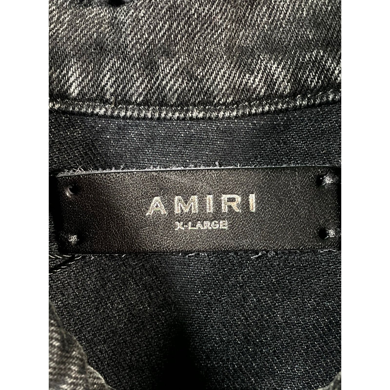 Amiri Amiri Pajama Jean Black Jacket Size US XL / EU 56 / 4 - 2 Thumbnail
