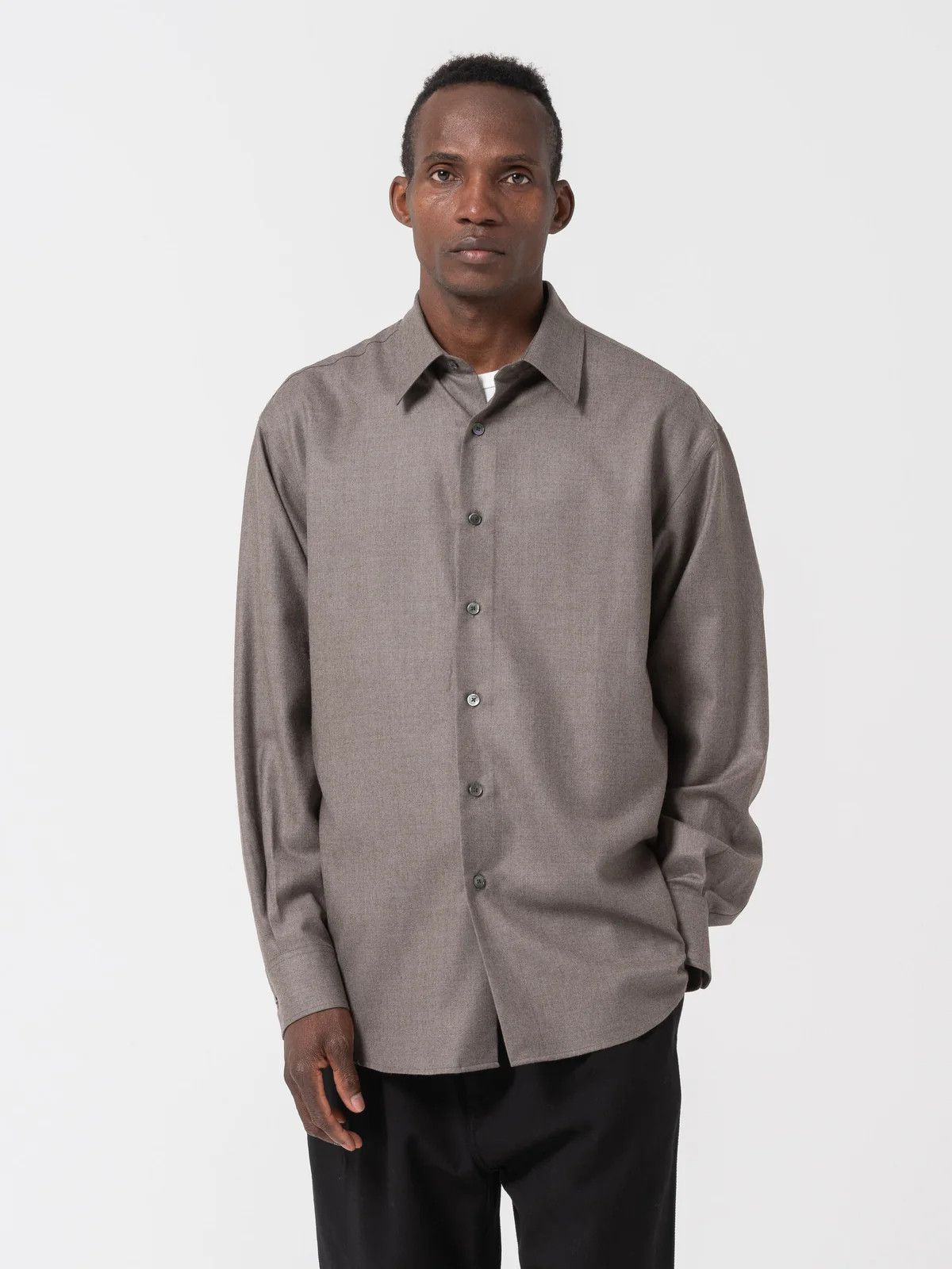 Auralee Super Light Wool Shirt | Grailed