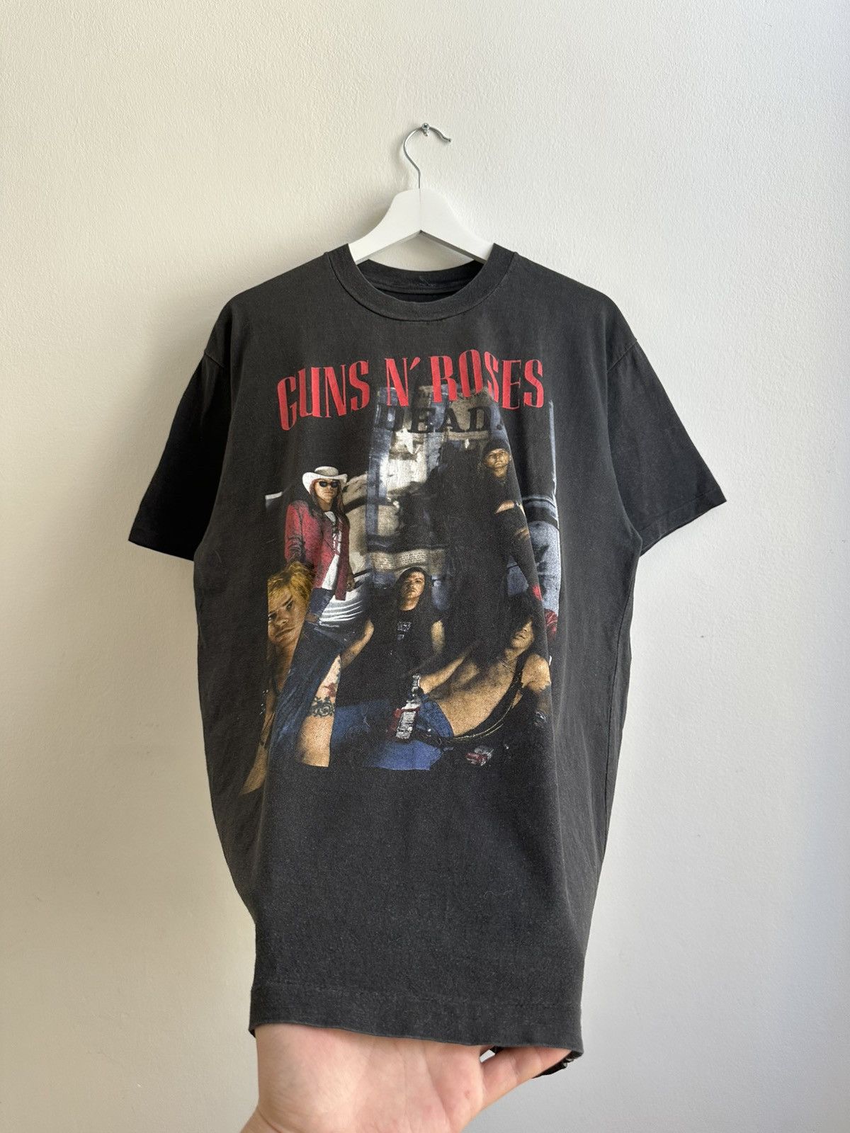 Guns N' Roses Guns n' Roses Vintage Dead Album 1991 USA Tour Merch T-Shirt Size US L / EU 52-54 / 3 - 16 Thumbnail