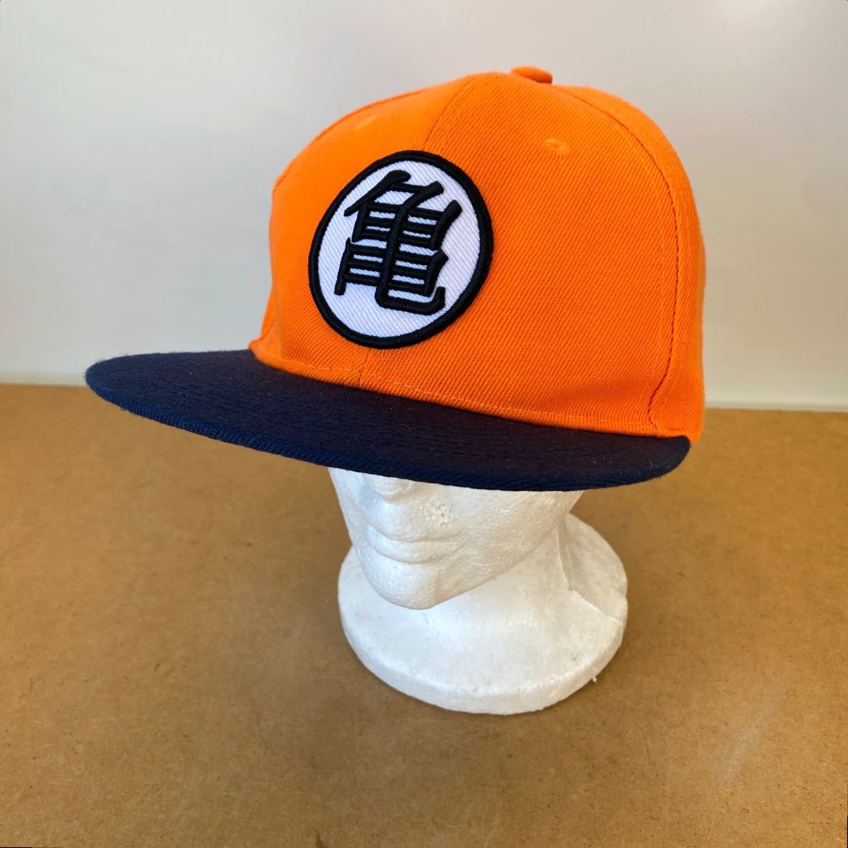 Vintage Bioworld Dragon Ball Z Snapback Hat Orange Blue Embroidered Adjustable 90s Anime Mens Womens Hat Size ONE SIZE - 2 Thumbnail