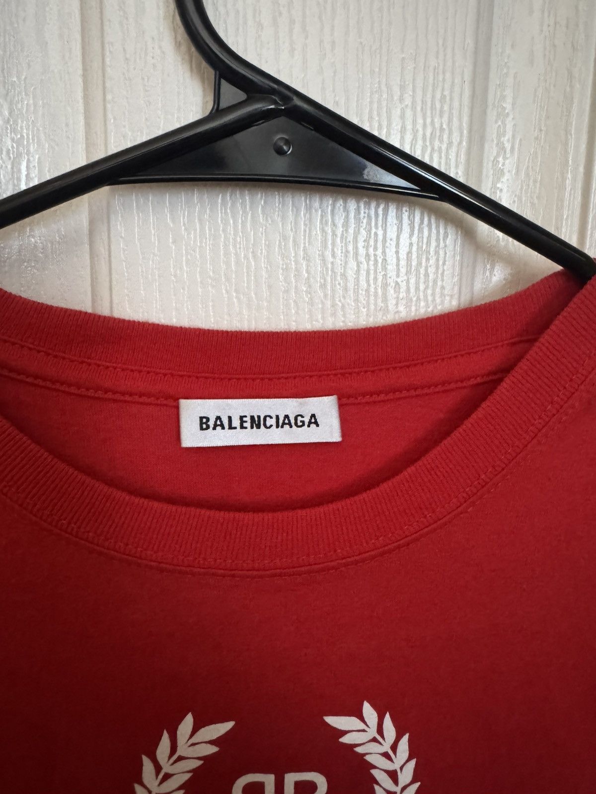 Balenciaga Red Classic Balenciaga T-Shirt Size S / US 4 / IT 40 - 3 Thumbnail