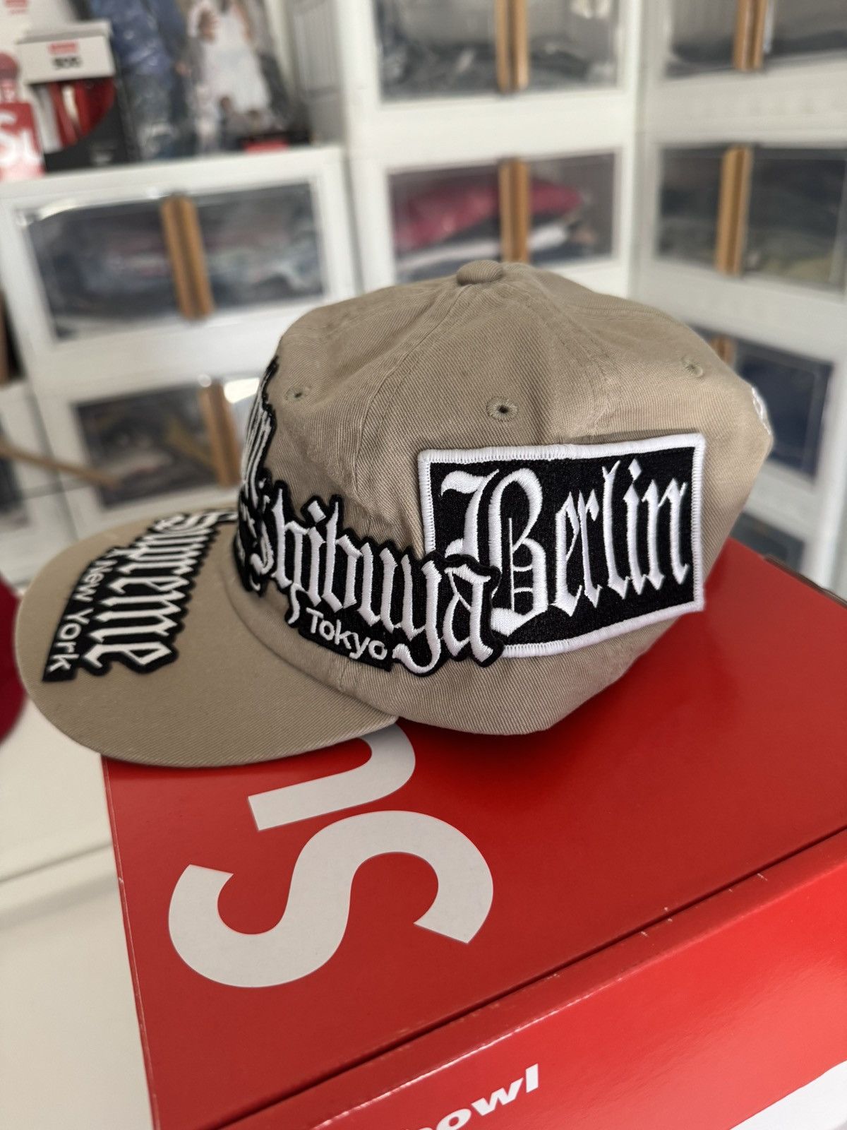 Supreme Supreme City Patches 6-Panel Hat Size ONE SIZE - 3 Thumbnail