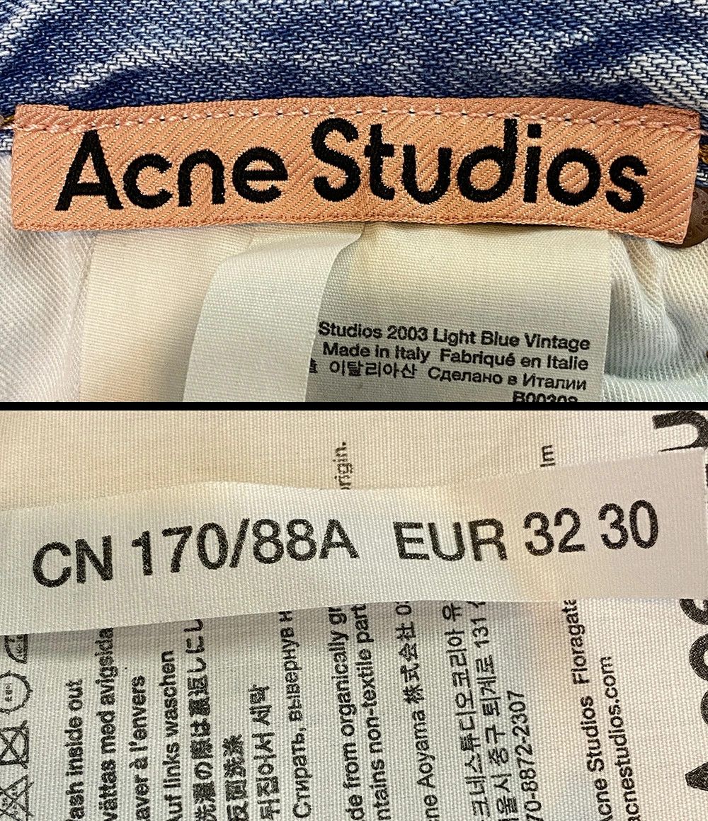 Acne Studios ACNE STUDIOS 2024 Spring/Summer Collection Denim Pants 32/30 Size US 33 - 3 Thumbnail
