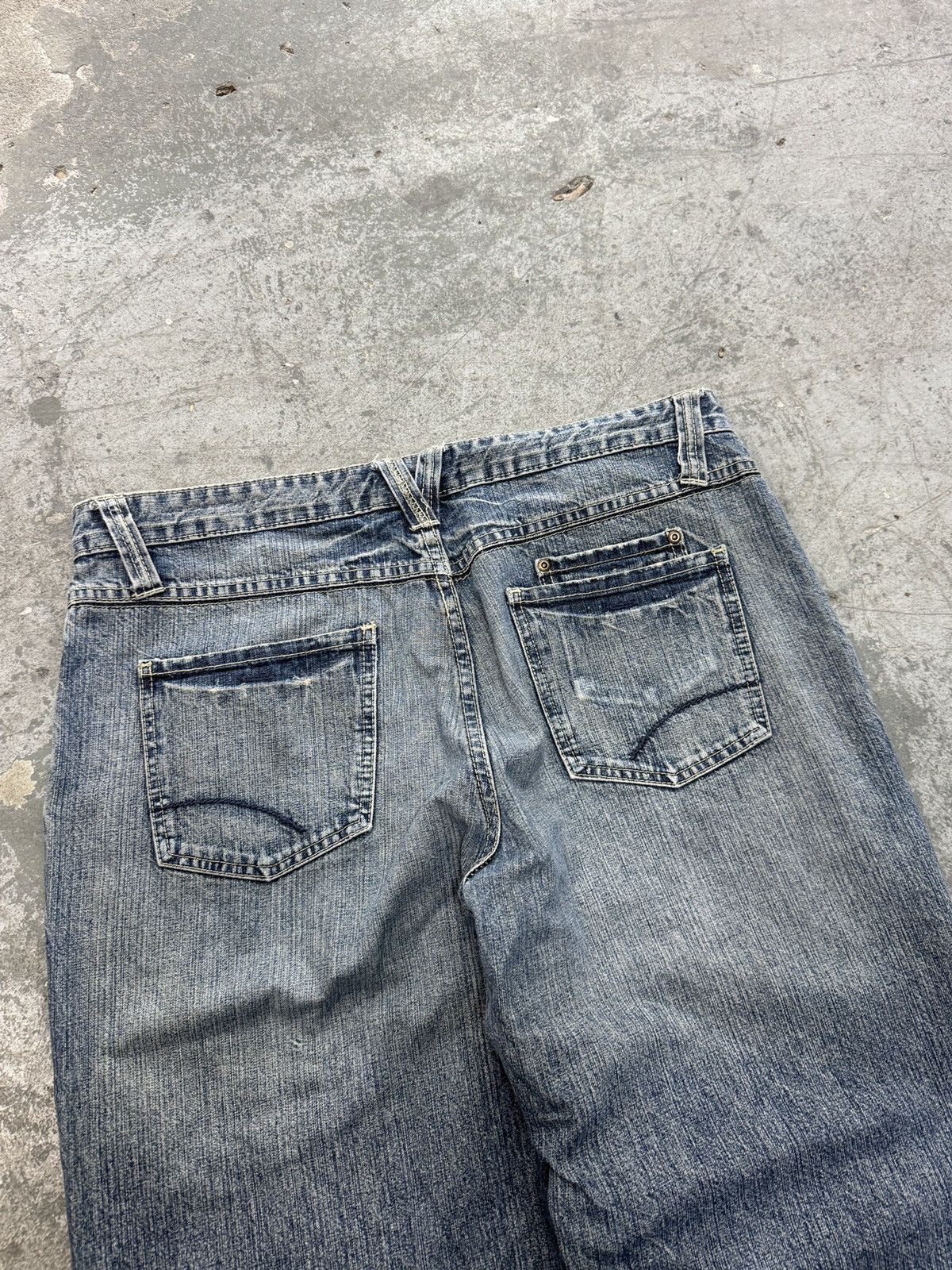 Vintage Vintage y2k Work Denim Shorts Size US 36 / EU 52 - 6 Thumbnail