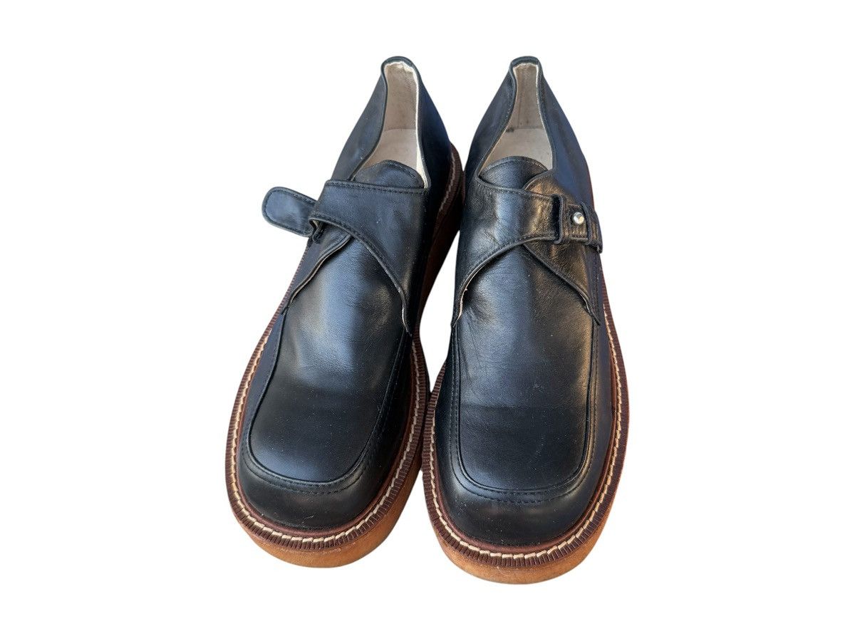 Japanese Brand × Y's × Yohji Yamamoto RARE Y’s Bis L’iMi By Yohji Yamamoto Leather Yam Shoes Size US 7 / EU 40 - 4 Thumbnail