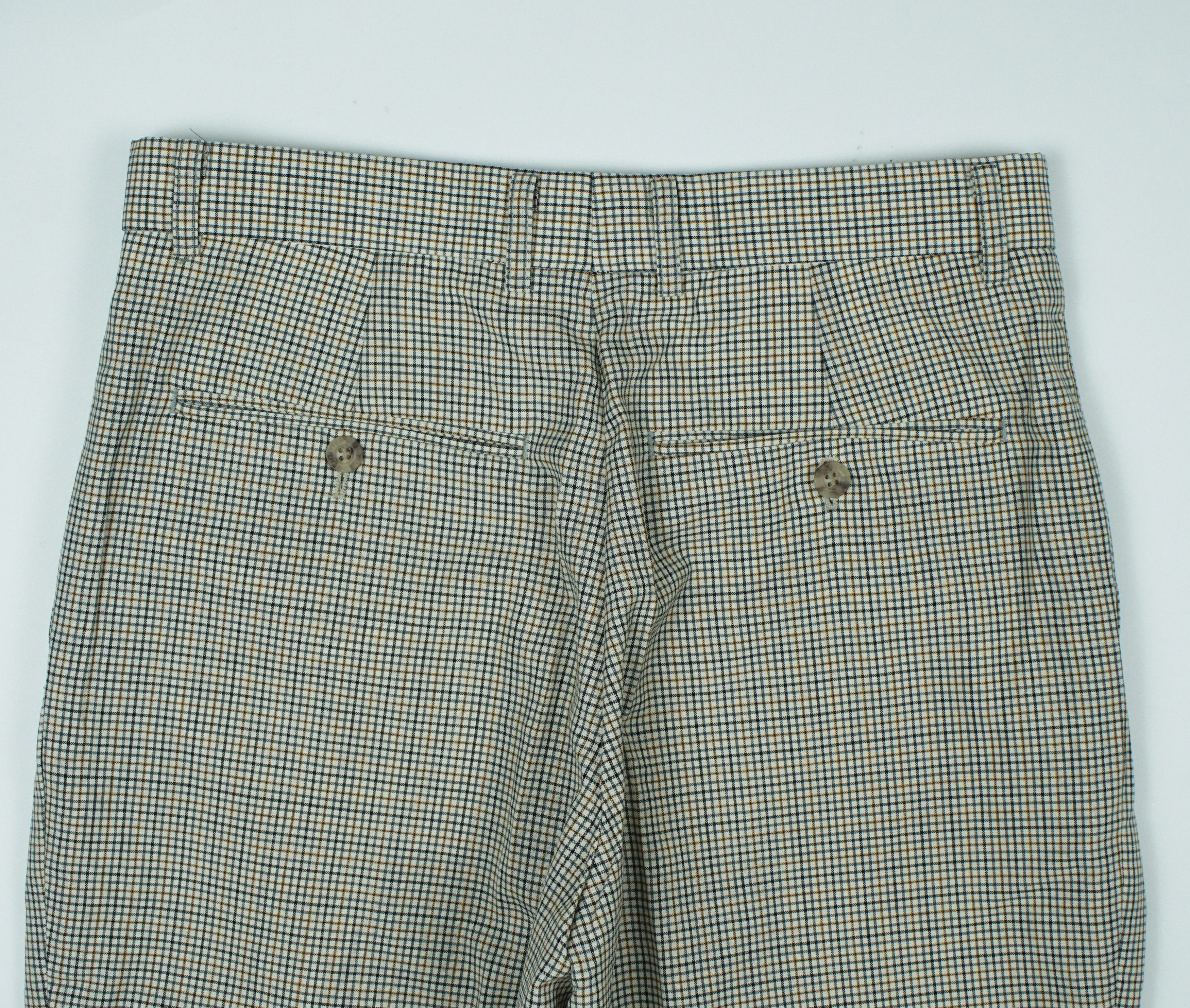 Yves Saint Laurent *NoTariff 90s Yves Saint Laurent Plaid Pants Size 28" / US 6 / IT 42 - 5 Thumbnail