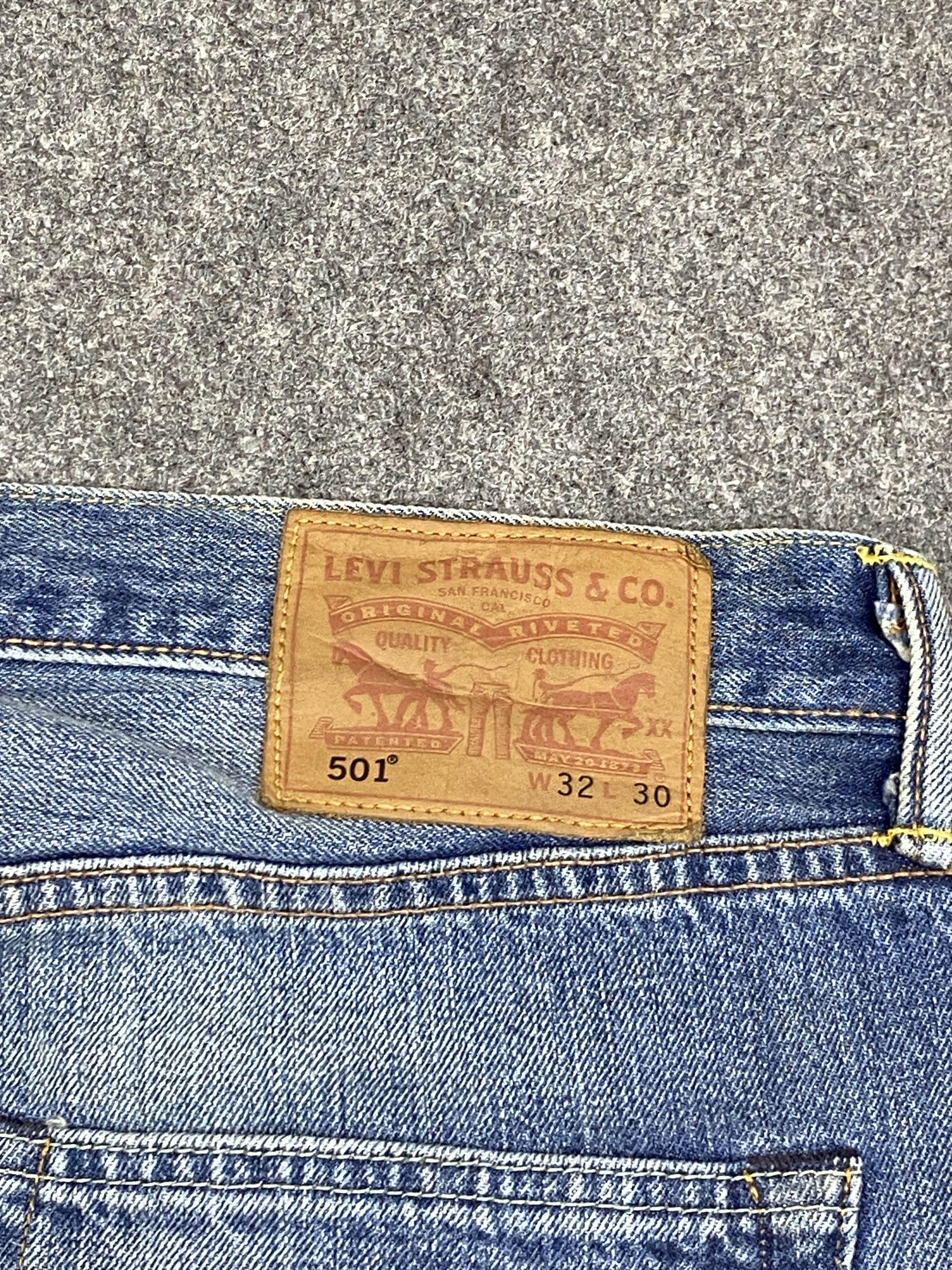 Levi's Vintage Levis 501 Button Fly Jeans DP2768 Size US 32 / EU 48 - 5 Thumbnail