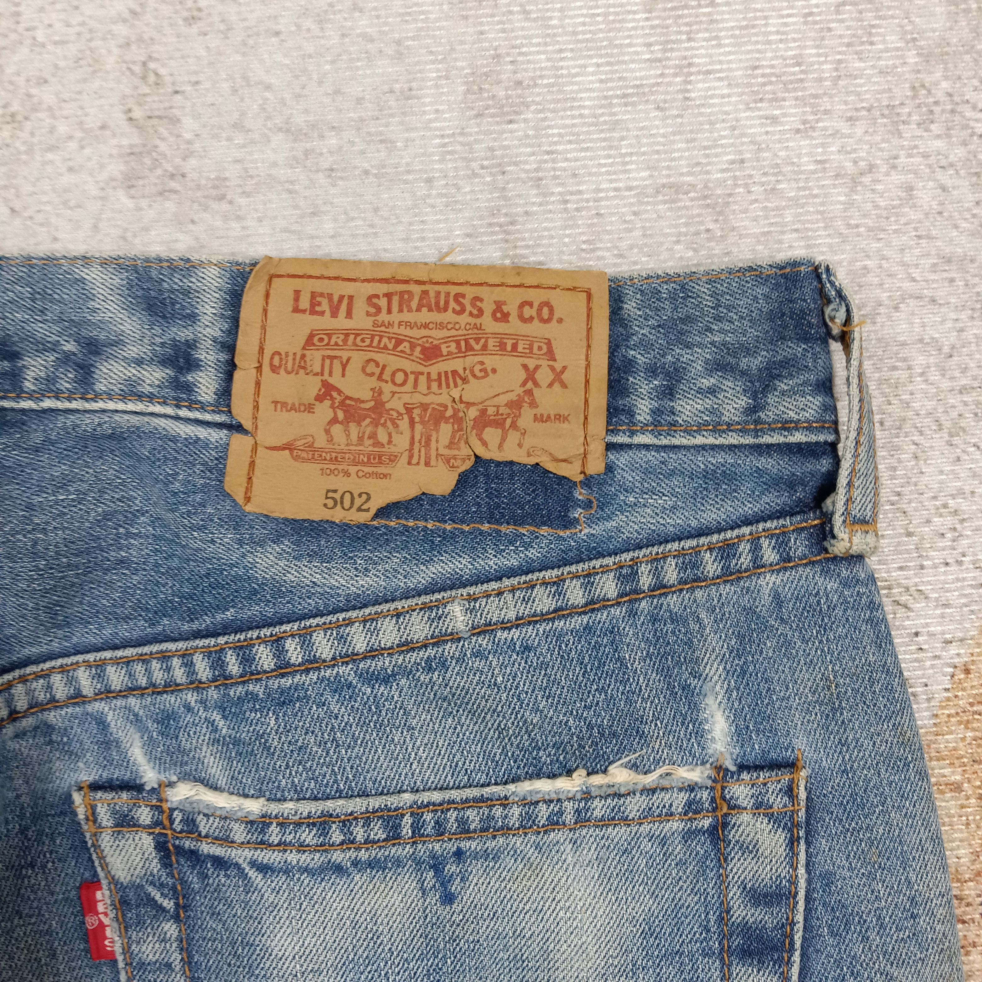 Levi's Levi's 502 Made In Japan Selvedge Denim Jeans C272N8 Size US 32 / EU 48 - 3 Thumbnail