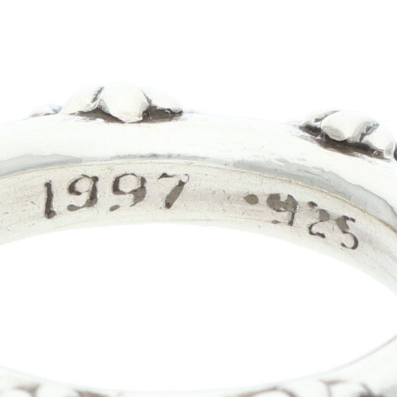 Chrome Hearts Chrome Hearts Cross Band Silver Ring Size ONE SIZE - 4 Thumbnail