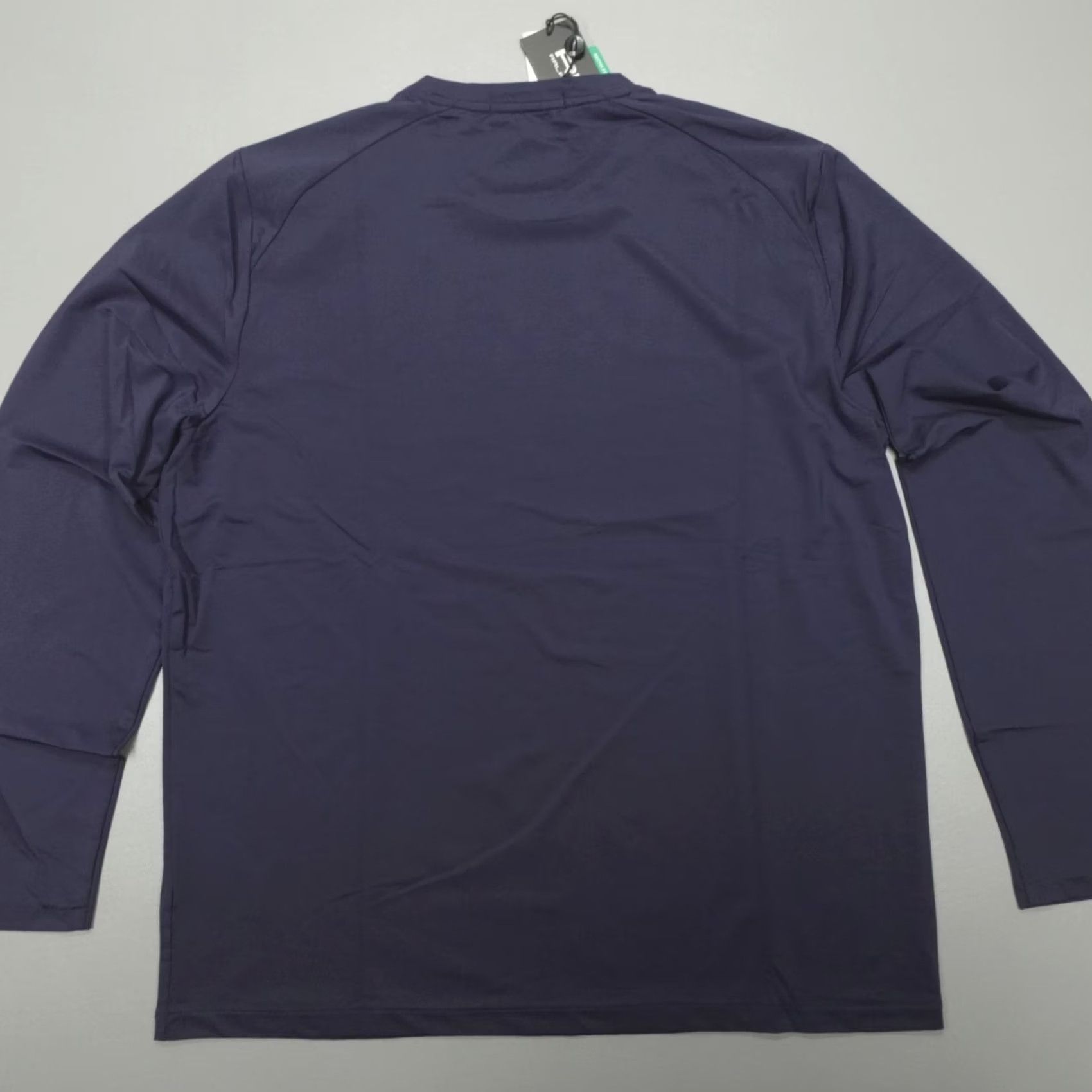 RLX Ralph Lauren RLX Ralph Lauren L/S Pullover Top Navy Men M Lightweight Nylon - Shirt, Ralph Lauren Performance, Activewear, Golf, Logo, Regular Fit Size US M / EU 48-50 / 2 - 4 Thumbnail