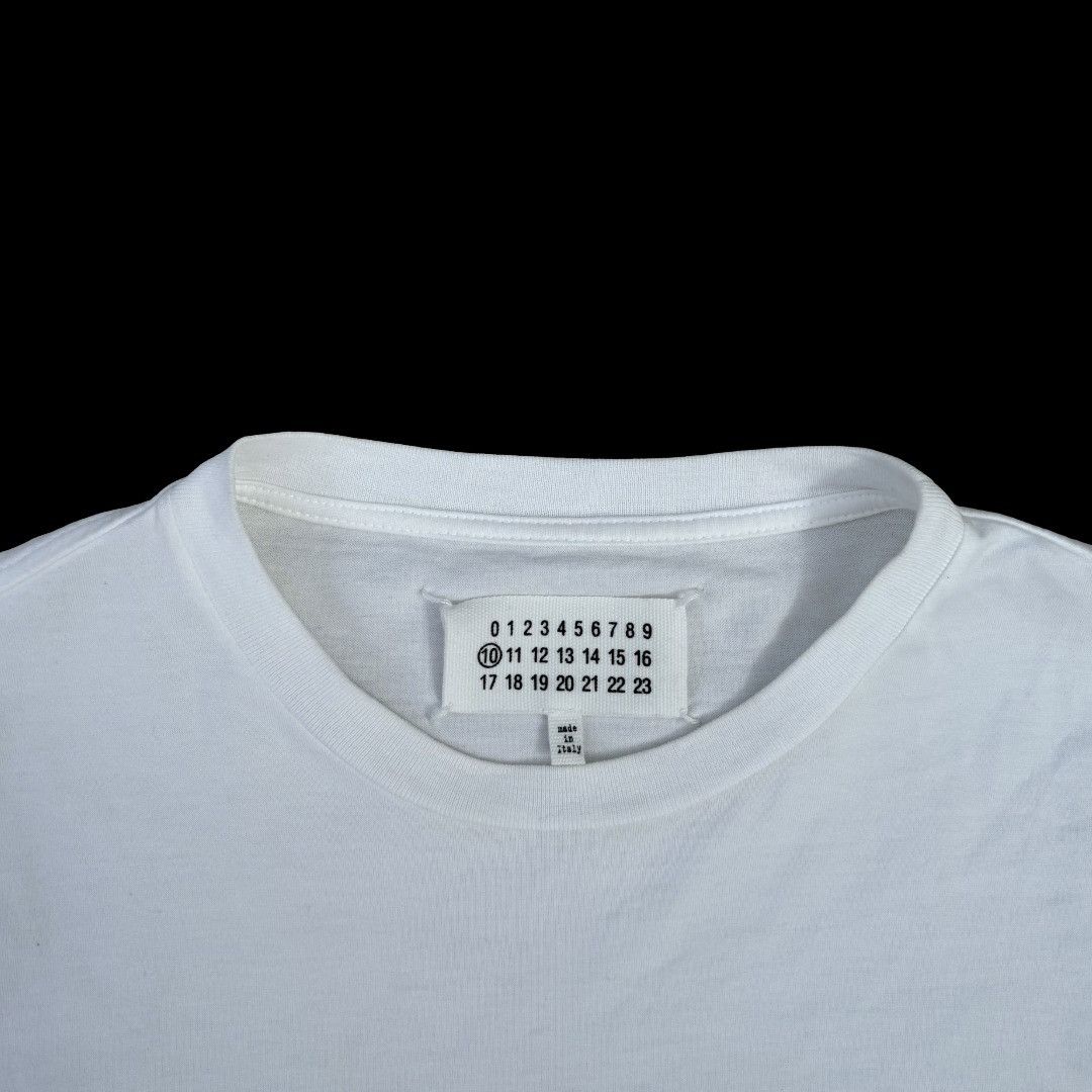 Maison Margiela MAISON MARTIN MARGIELA | Line 10 Signature White Blank Tee Size US S / EU 44-46 / 1 - 2 Thumbnail