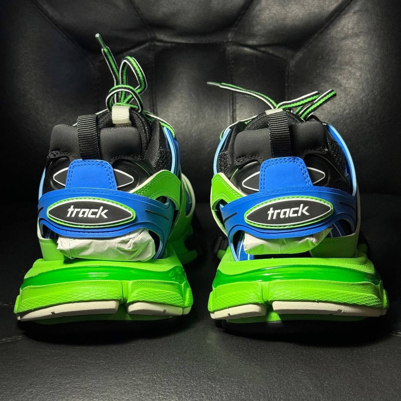 Balenciaga 41 Balenciaga track 1 green blue Size US 8 / EU 41 - 2 Thumbnail