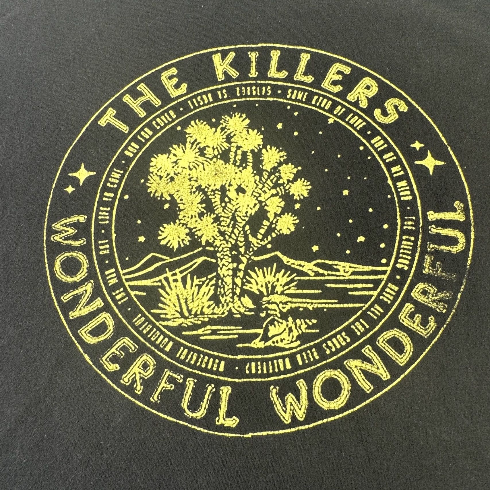 Vintage VINTAGE The Killers T-Shirt Mens Large Band Rock Tour 2018 Concert Graphic Tee Size US L / EU 52-54 / 3 - 2 Thumbnail