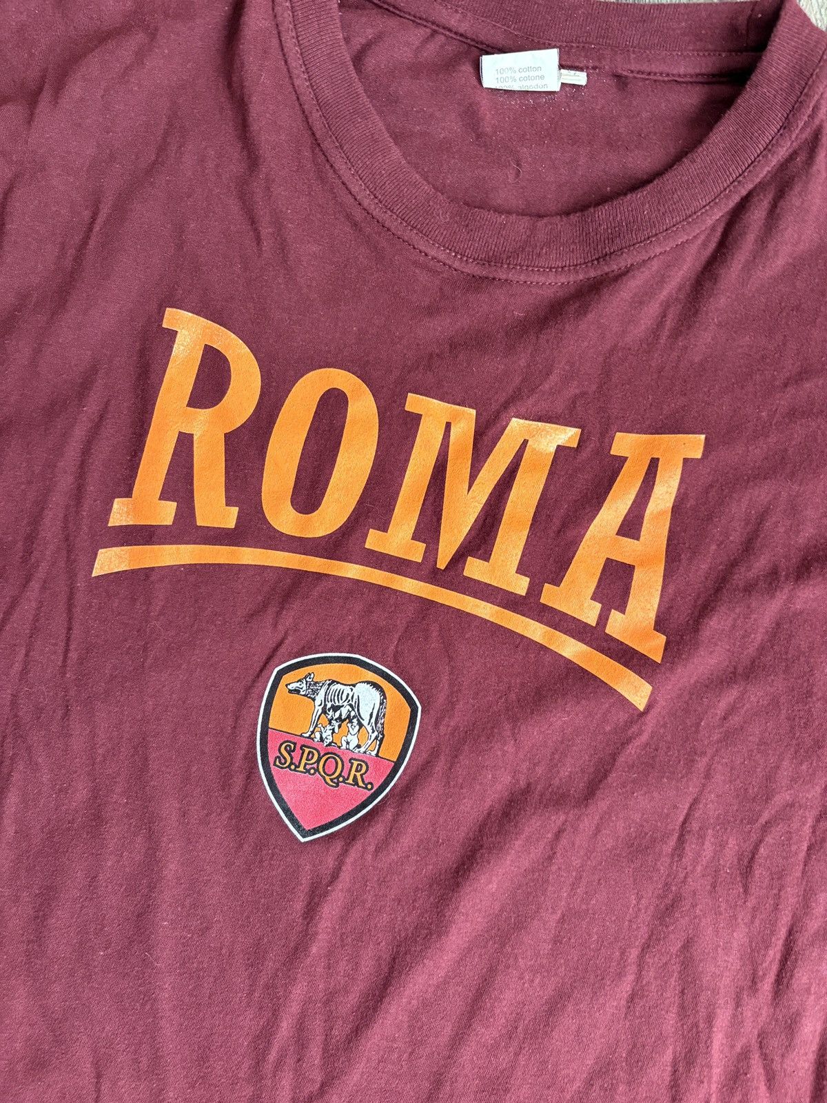 Vintage Vintage AS Roma Football Club T-Shirt Size US XL / EU 56 / 4 - 2 Thumbnail
