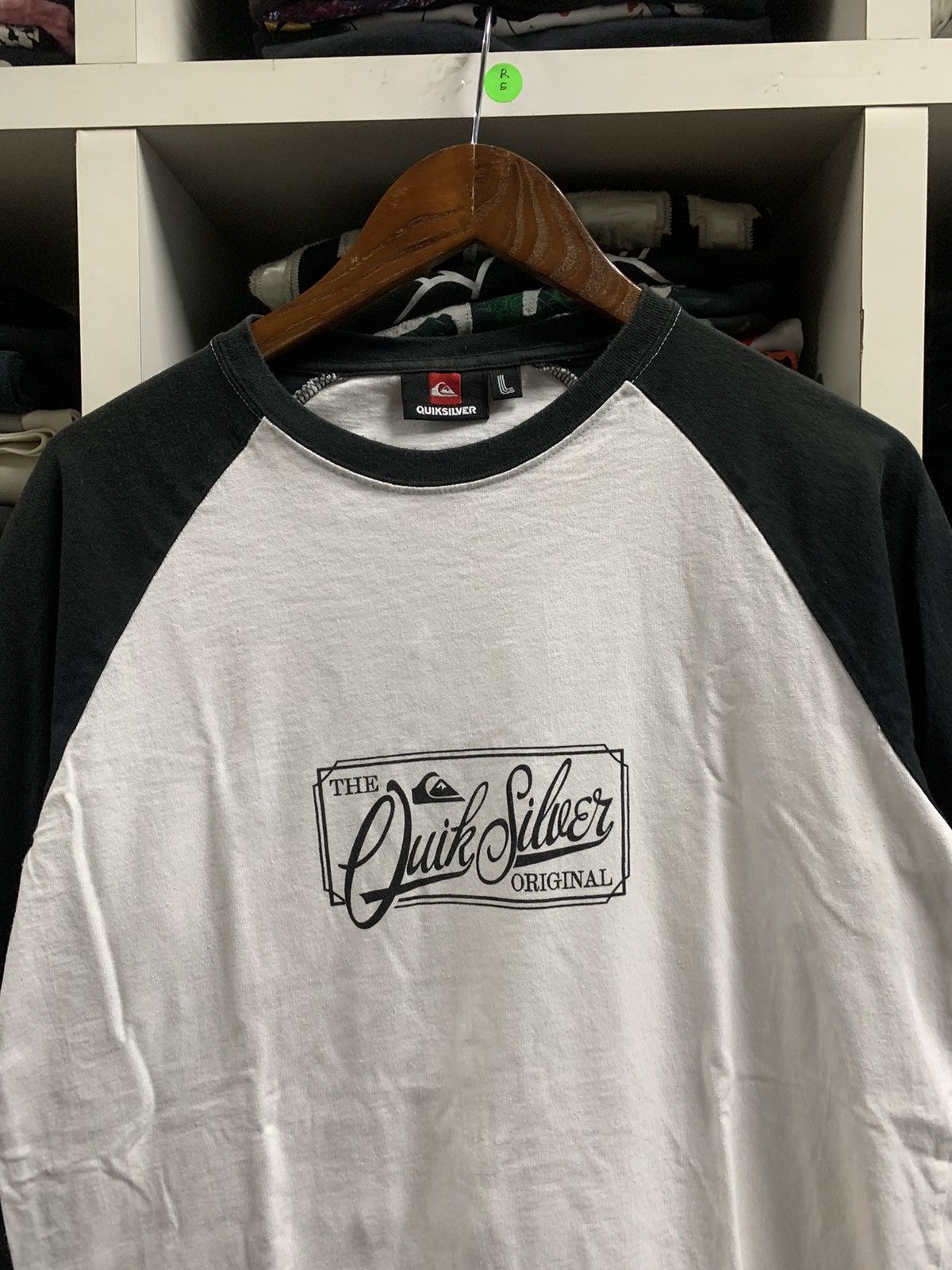 Quiksilver Quiksilver big logo long sleeve shirt Size US L / EU 52-54 / 3 - 3 Thumbnail