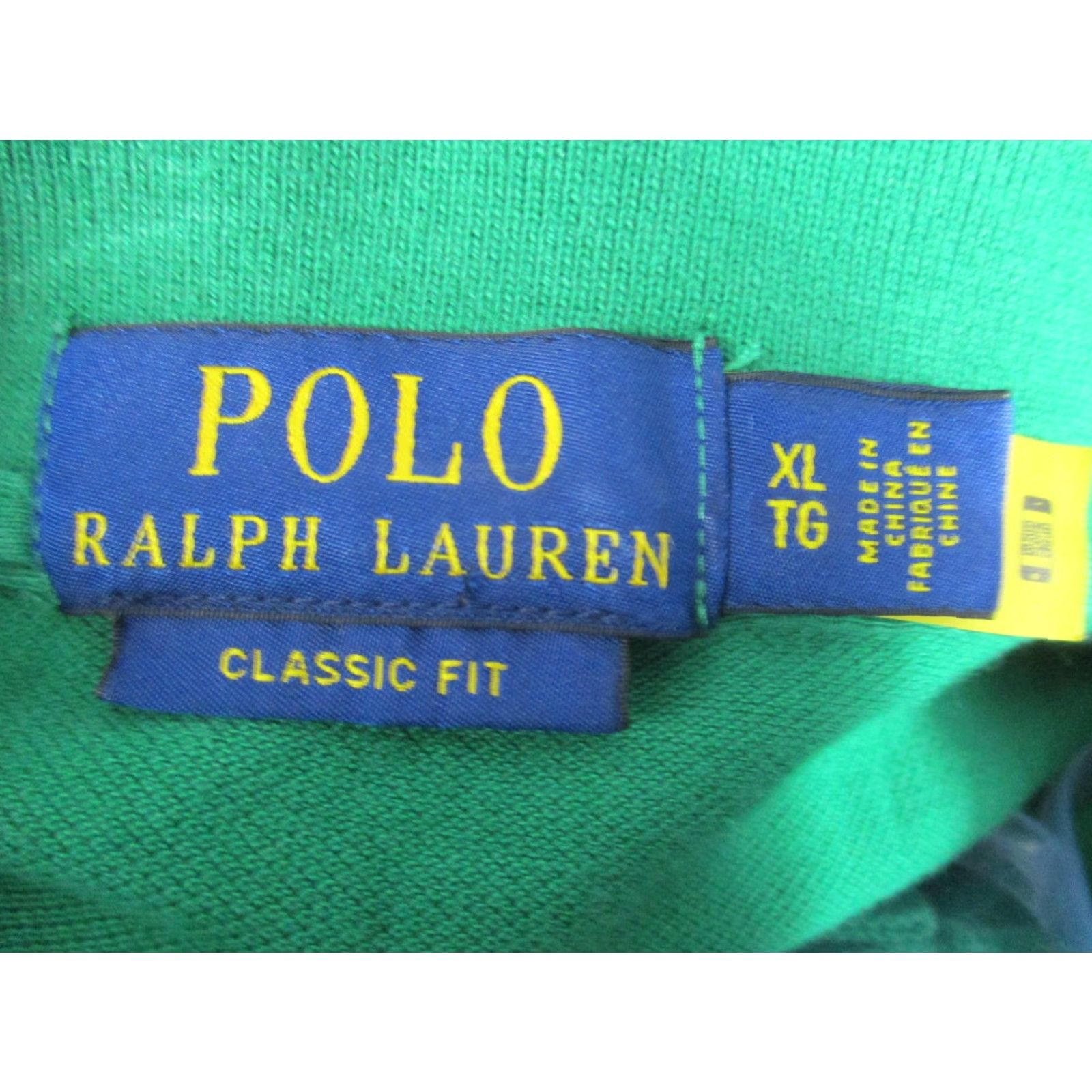 Polo Ralph Lauren Polo Ralph Lauren Shirt Mens XL Green Classic Fit Big Pony Logo Size US XL / EU 56 / 4 - 6 Thumbnail