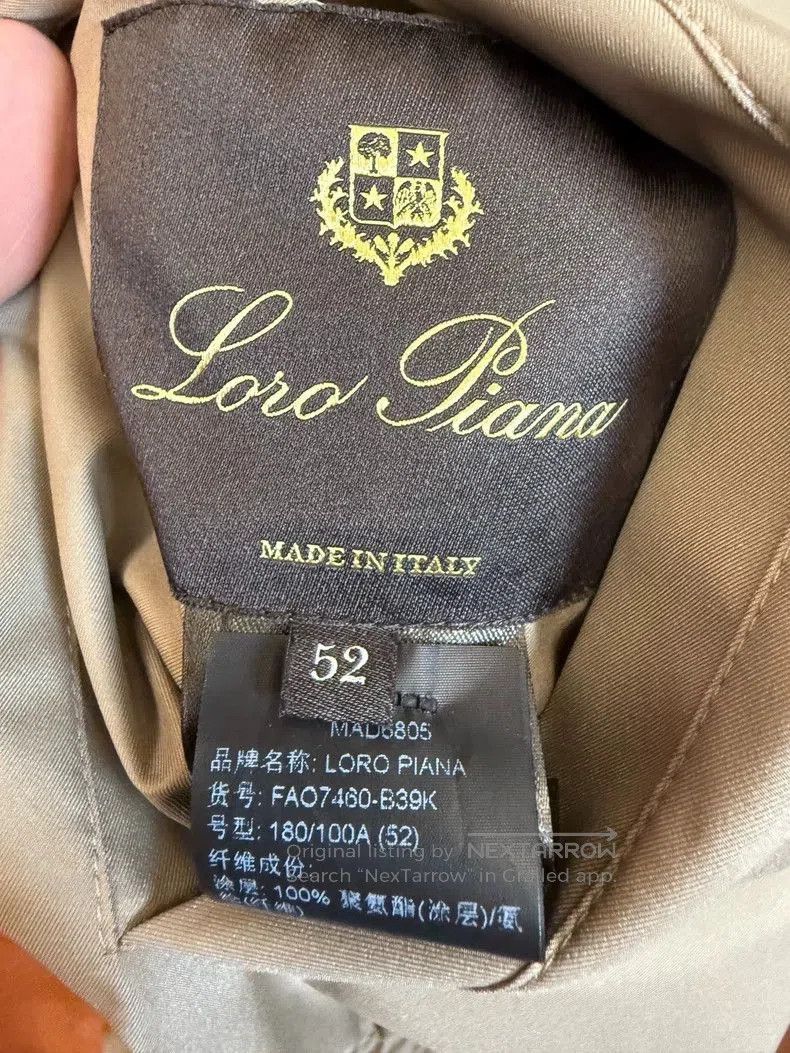 Loro Piana Loro Piana Bomber Windmate Jacket 2025. Size US XL / EU 56 / 4 - 2 Thumbnail
