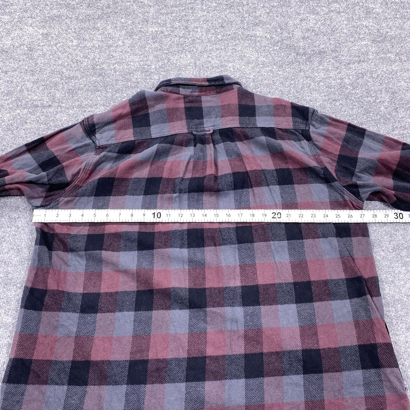 Orvis Orvis Flannel Shirt Jacket Mens 2XL Red Gray Plaid Quilted Shacket Pockets Size US XXL / EU 58 / 5 - 7 Thumbnail
