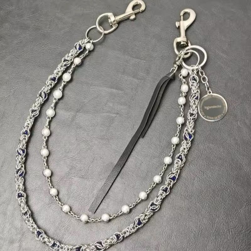 Jewelry 2 Layer Natural Echo Pearled Wallet Chain Size ONE SIZE - 3 Thumbnail