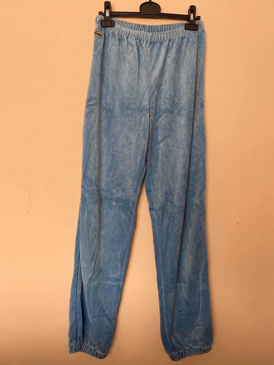Lacoste × Vintage Very rare‼️ Vintage Lacoste Sport Woman Velour Blue Tracksuit Size M / US 6-8 / IT 42-44 - 9 Thumbnail