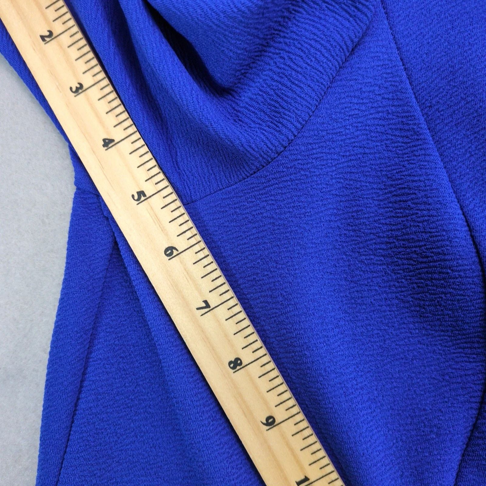Other Lane Bryant Cobalt Blue Peplum Blouse Top Women's 22/24 Size 3XL / US 20-22 - 8 Thumbnail