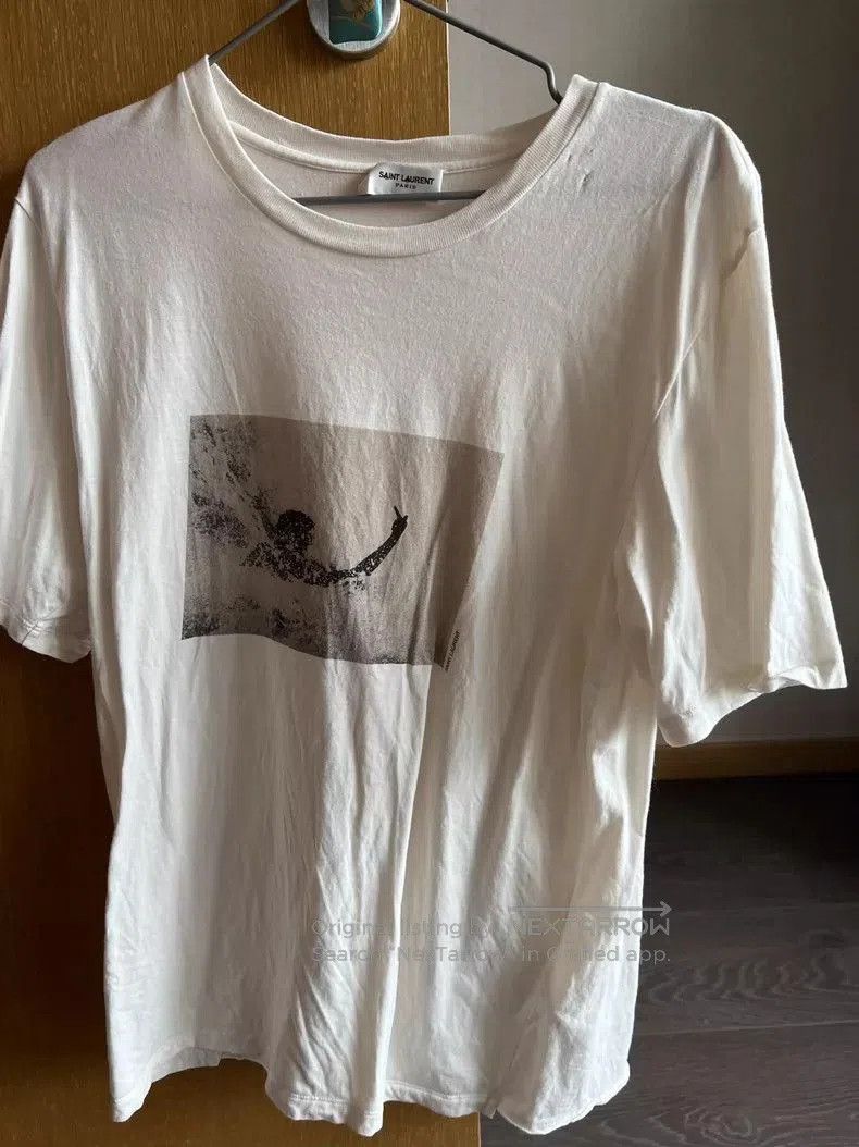 Saint Laurent Paris Saint Laurent Surf Graphic T-Shirt. Size US S / EU 44-46 / 1 - 1 Thumbnail