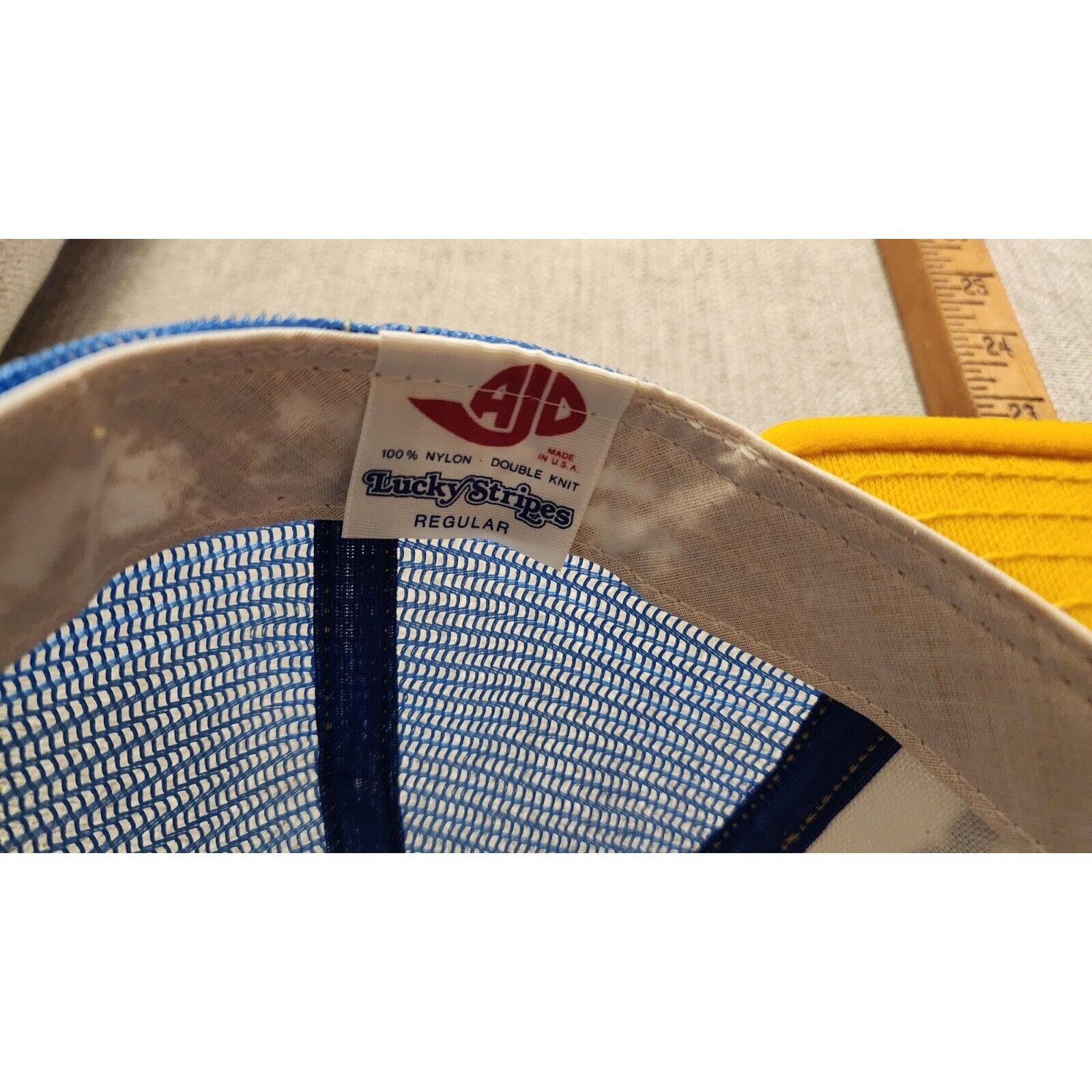 NFL VINTAGE San Diego Chargers AJD NFL 1980s Lucky Stripes Hat Size ONE SIZE - 13 Thumbnail