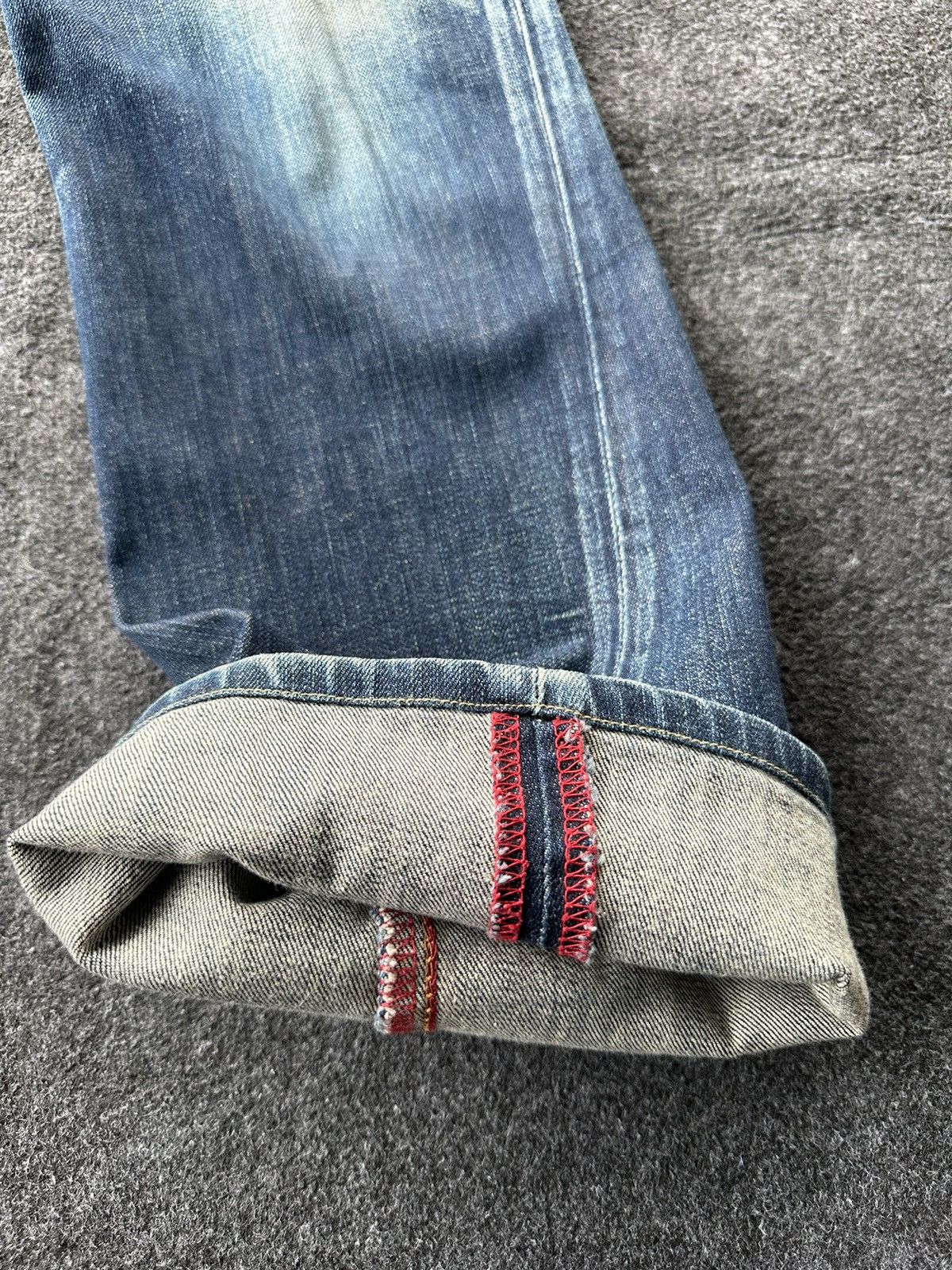 Edwin Edwin Blue Trip Flare Wide Leg Japan Denim 32x32 D219 Size US 32 / EU 48 - 10 Thumbnail