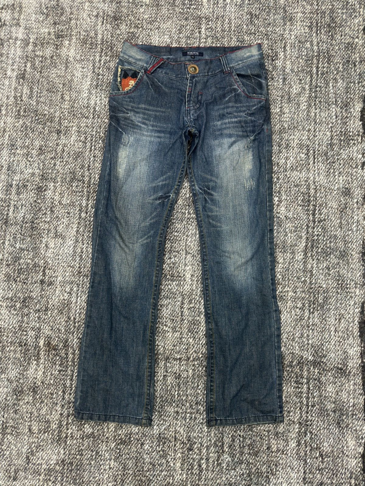If Six Was Nine × In The Attic Embroidered Logo’s By In The Attic Jeans Size US 34 / EU 50 - 1 Thumbnail
