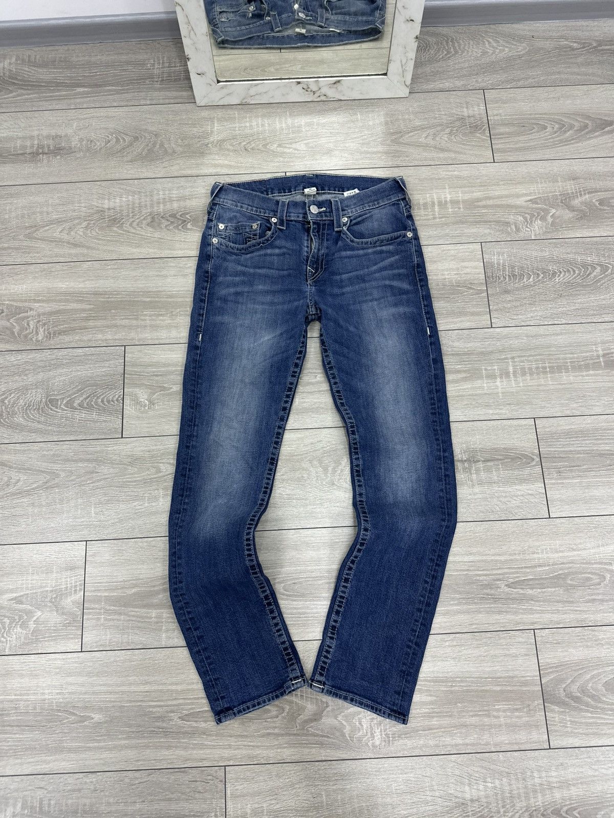 True Religion True Religion Vintage Japanese Style Flared Y2K Jeans Size US 34 / EU 50 - 2 Thumbnail