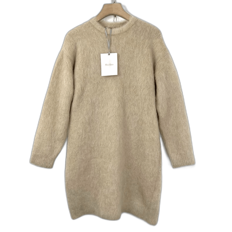 Max Mara MaxMara Oatmeal Mohair Sweater for Women Size M / US 6-8 / IT 42-44 - 1 Thumbnail