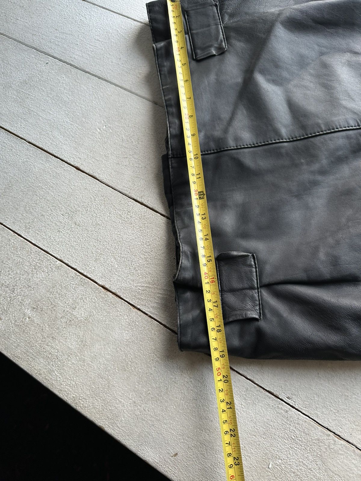 Other 🚨VNTG LEATHER JACKET AVANT GARDE ASYMMETRICAL BLACK MOTO Size US L / EU 52-54 / 3 - 19 Thumbnail