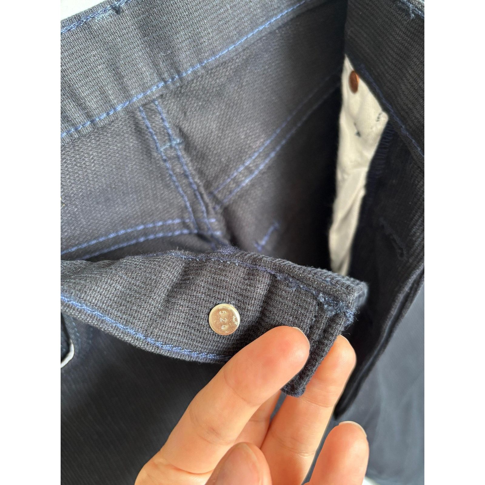 Levi's Deadstock Levi’s 501 W27 L32 Black Corduroy USA Made 90s Size US 27 - 7 Thumbnail