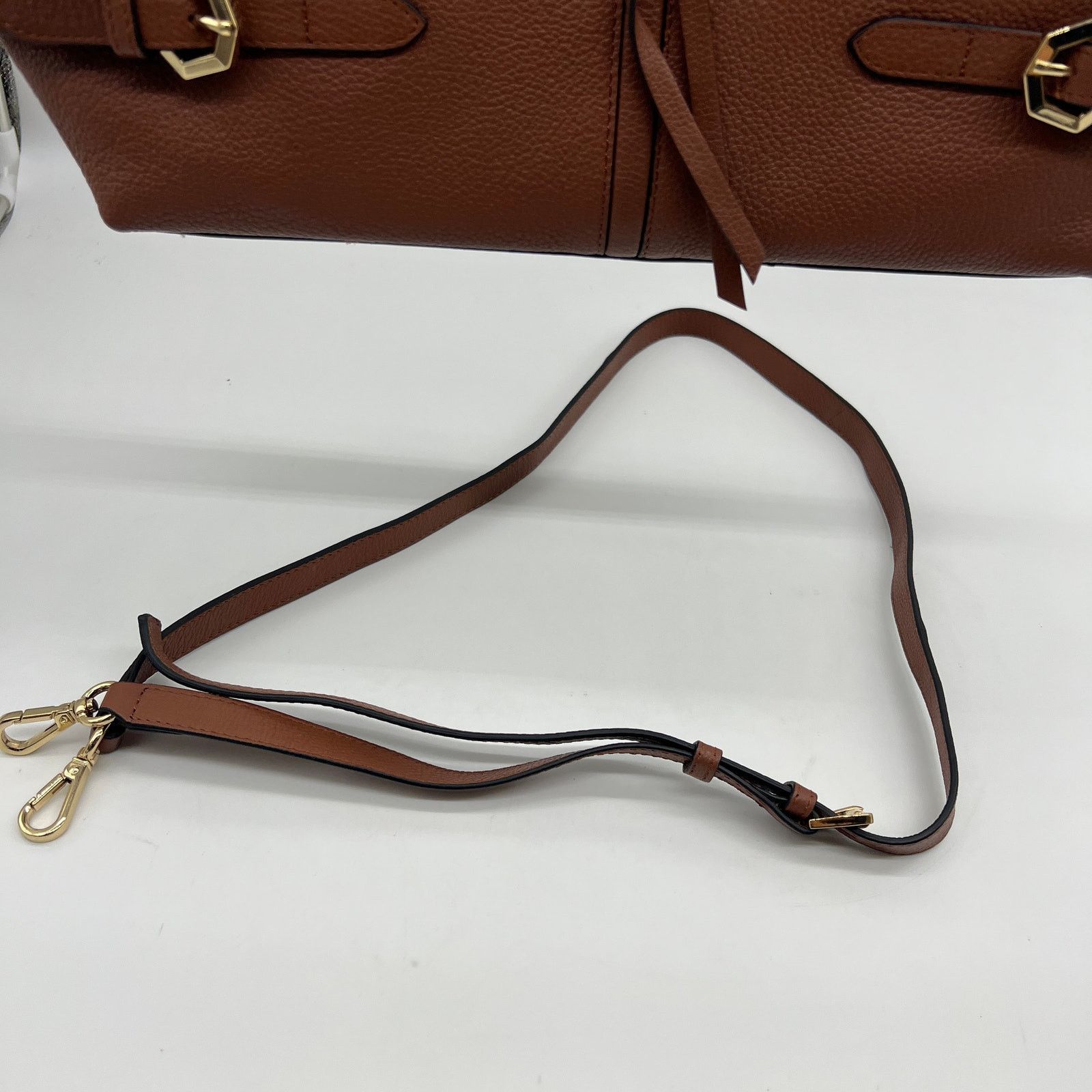 Other LODIS Womens Purse Texas Leather Nikki Satchel B Size ONE SIZE - 14 Thumbnail