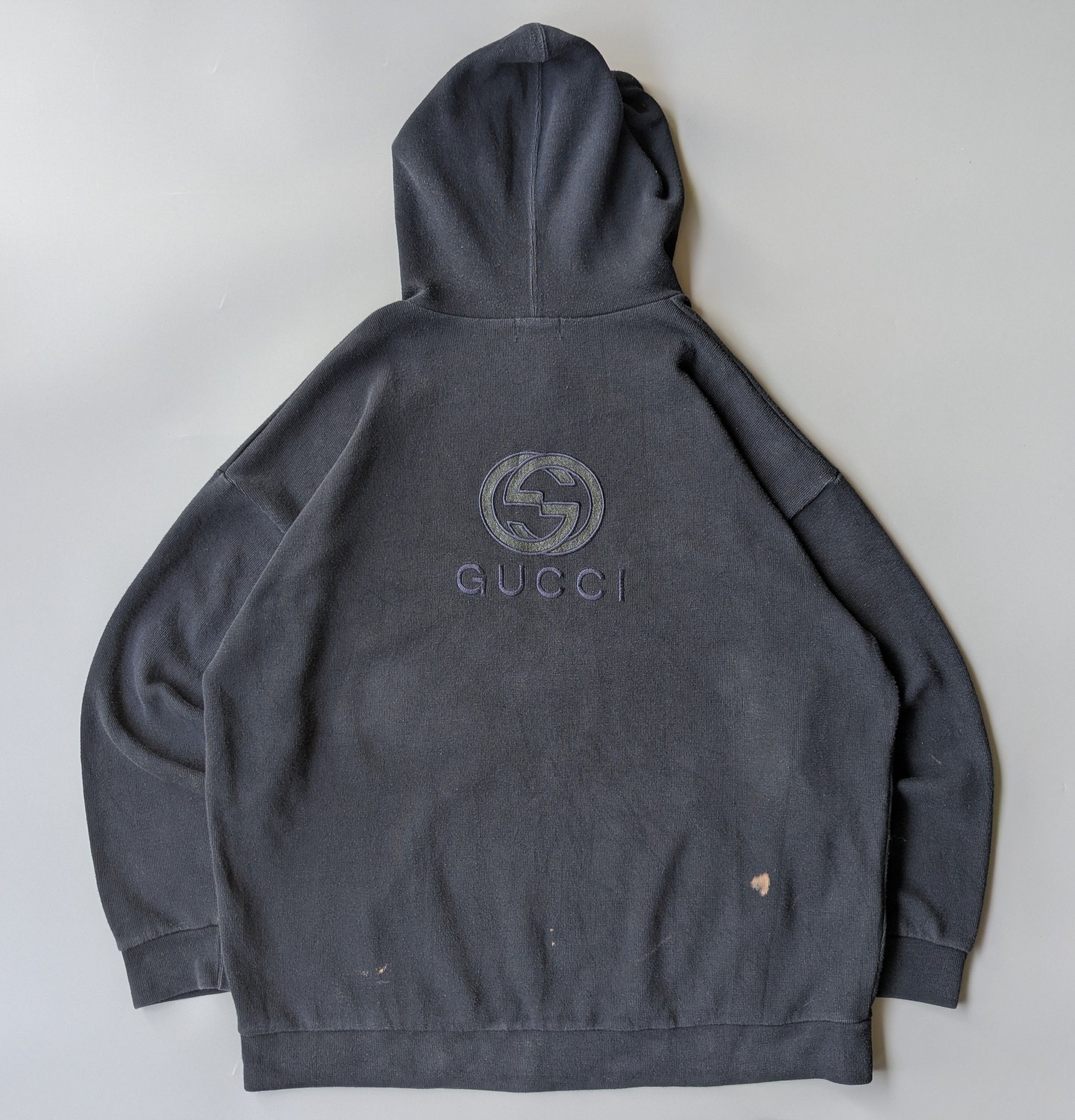 Gucci Gucci big logo hoodie oversize Size US L / EU 52-54 / 3 - 1 Thumbnail