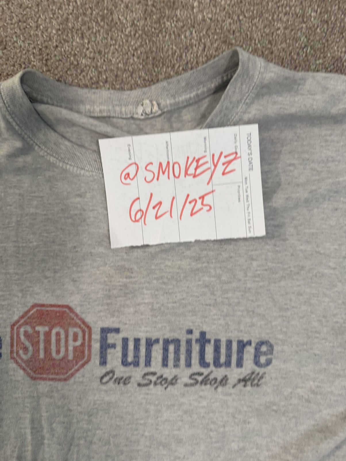 Vintage OG STOP MOVERS SHIRT Size US L / EU 52-54 / 3 - 3 Thumbnail
