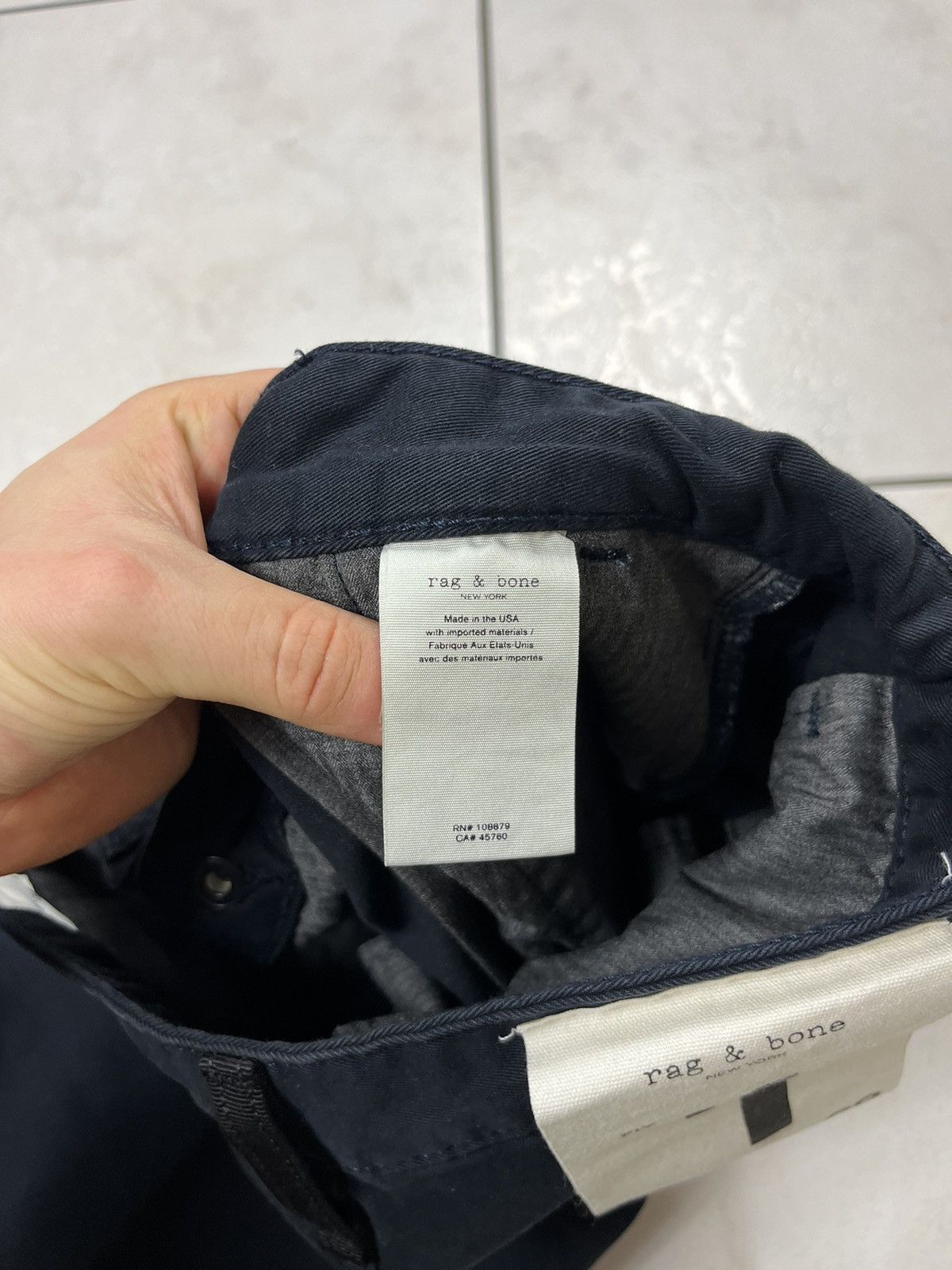 Designer × Rag & Bone Rag & Bone New York fit 1 classic chino pants extra slim Size US 29 - 18 Thumbnail