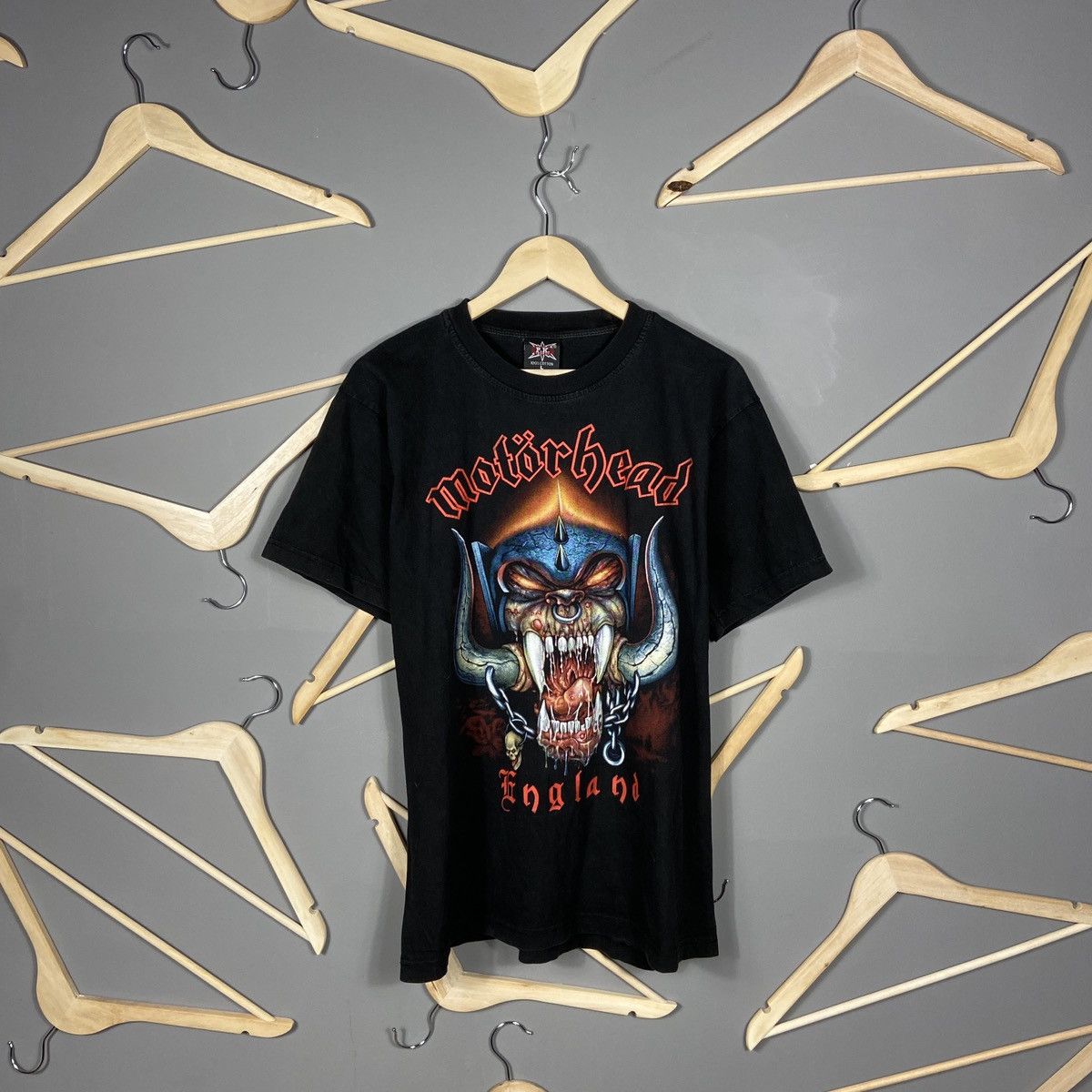 Band Tees Vintage Motörhead England Band T-shirt Size US L / EU 52-54 / 3 - 1 Thumbnail