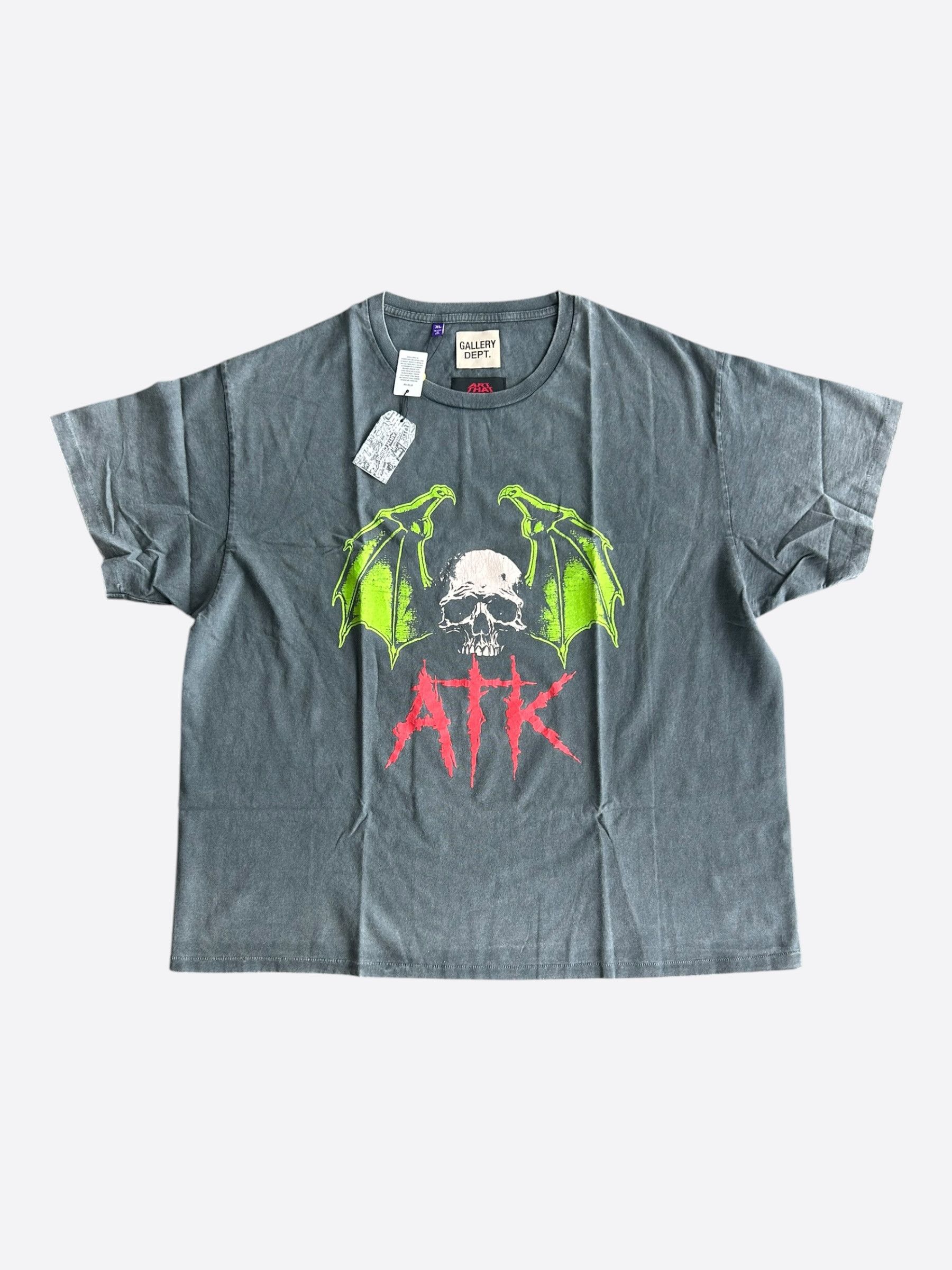 Gallery Dept. Faded Black & Multicolor Art That Kills Night T-Shirt Size US XS / EU 42 / 0 - 1 Thumbnail