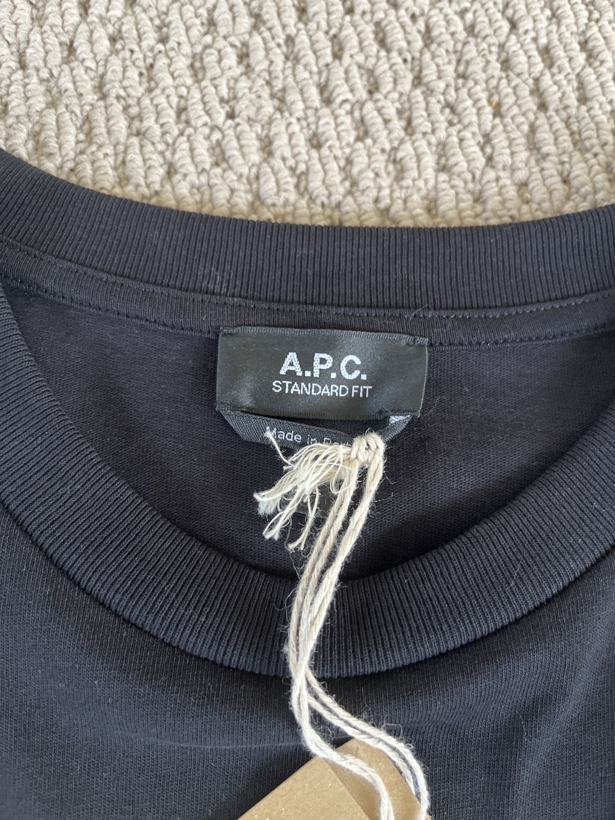 A.P.C. A.P.C standard black tshirt Size US XL / EU 56 / 4 - 3 Thumbnail