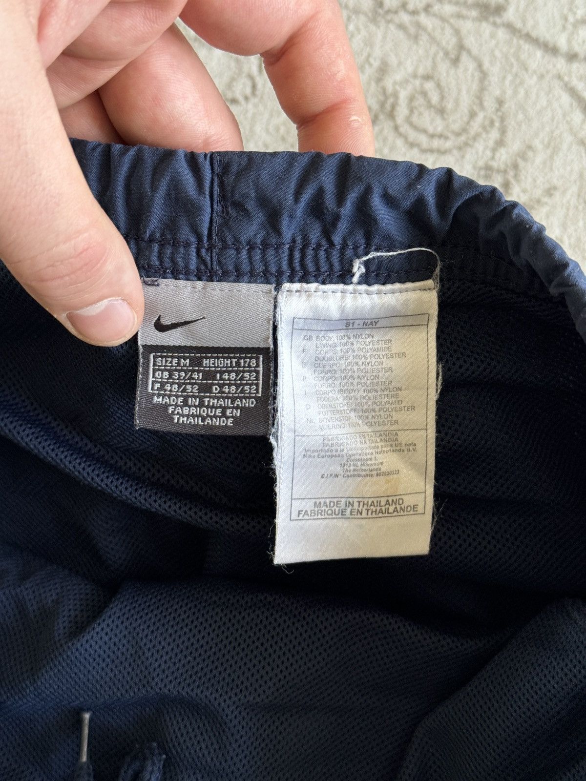 Nike × Vintage Vintage Y2K Nike Small Swoosh Nylon Track Shorts Size M Size US 32 / EU 48 - 6 Thumbnail