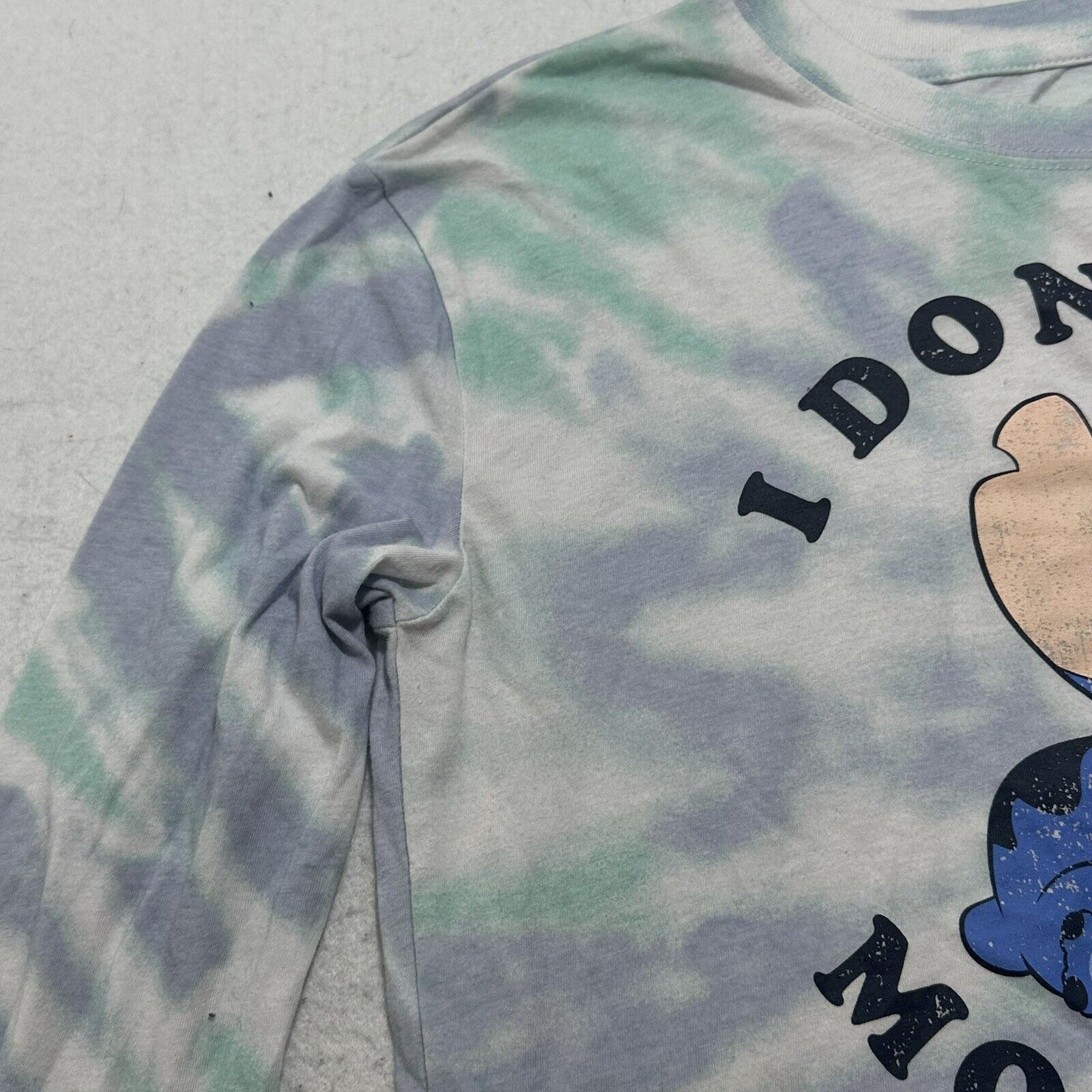 Disney Disney Lilo & Stitch XS Blue Tie-Dye Graphic T Shirt Size XS / US 0-2 / IT 36-38 - 7 Thumbnail
